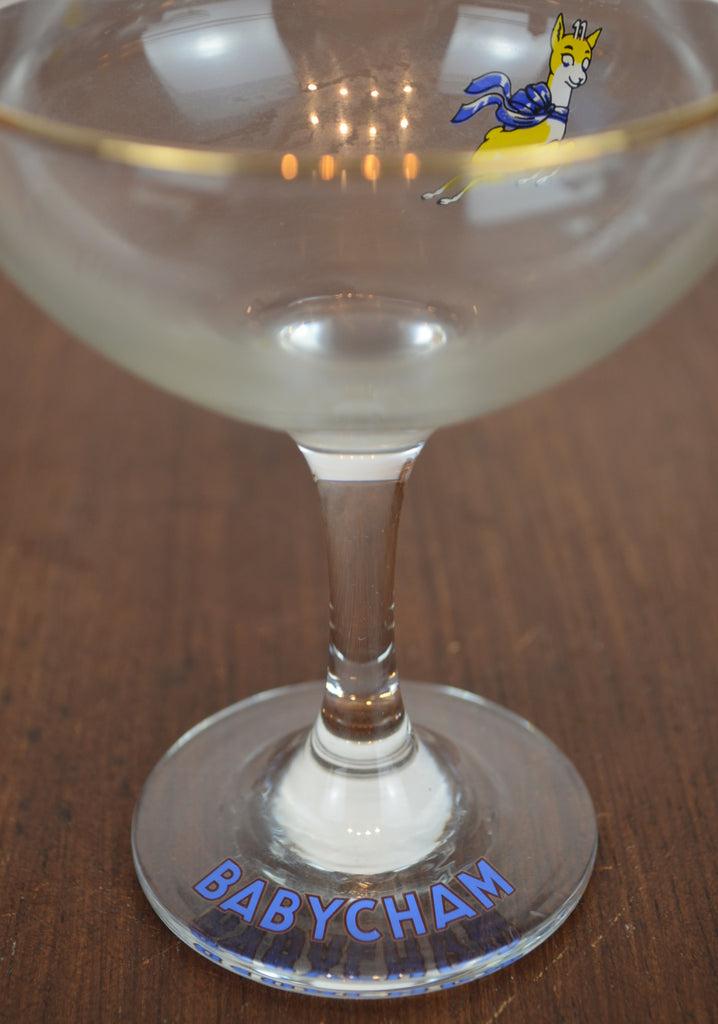 Set Of Babycham Glasses Alt Interiors