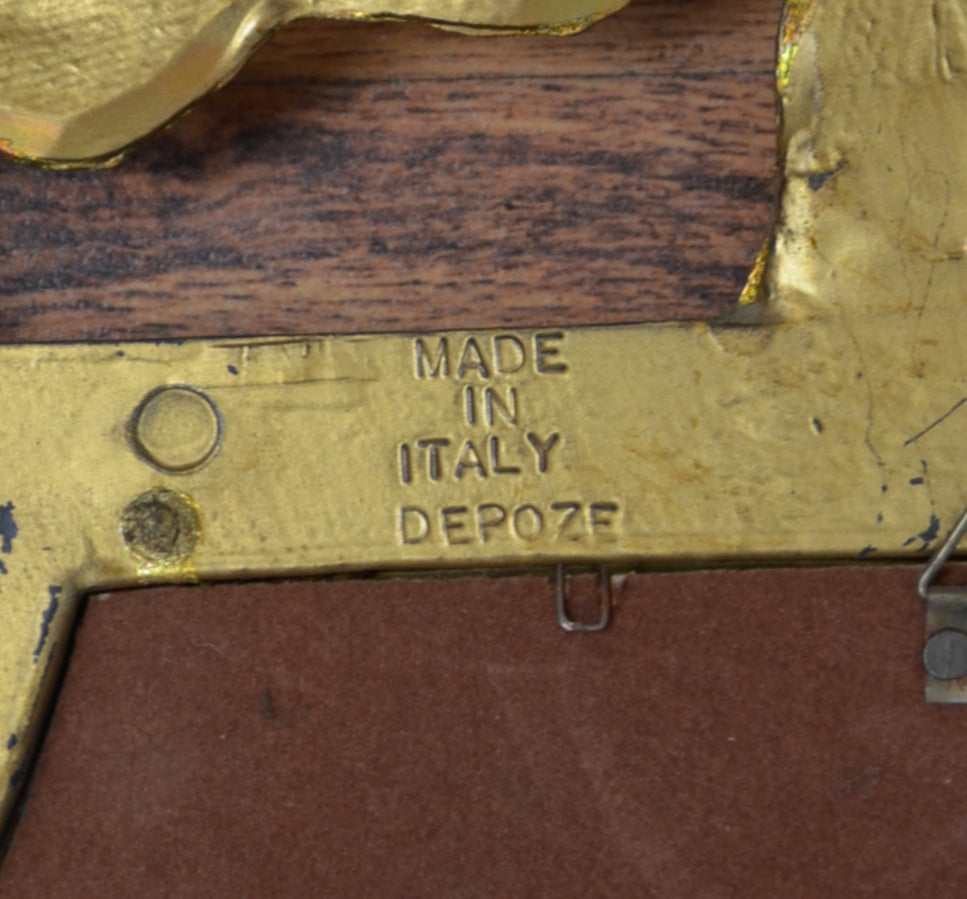 Vintage Italian Guilt Mirror
