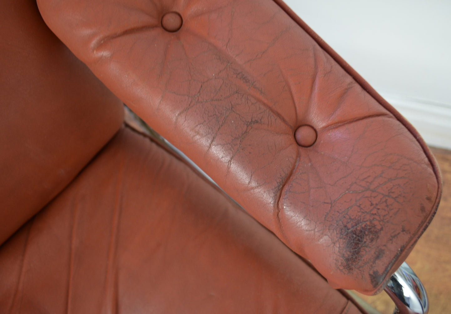 Vintage Pieff Swivel Armchair