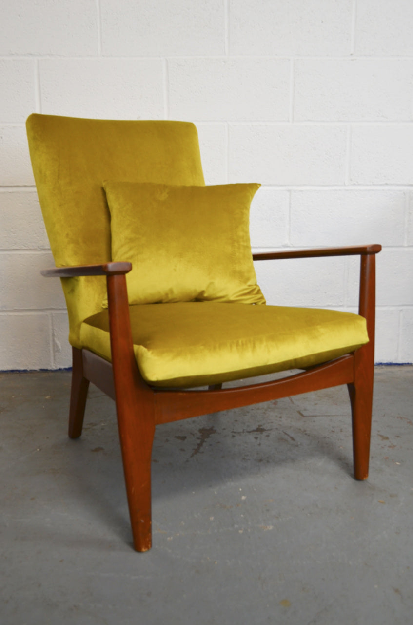 Vintage Mid Century Parker Knoll Armchair – Alt Interiors