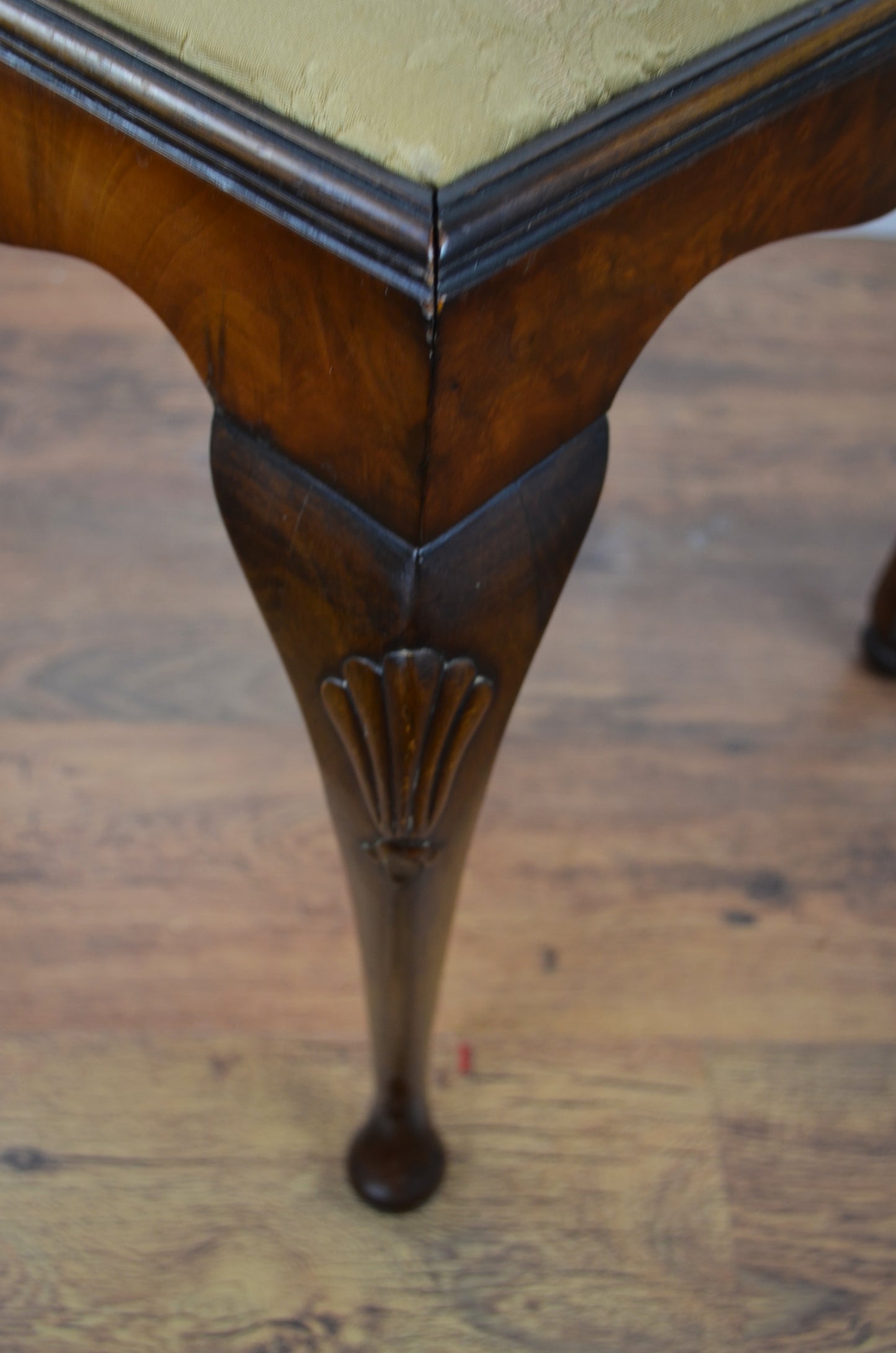 20th Century Walnut Stool