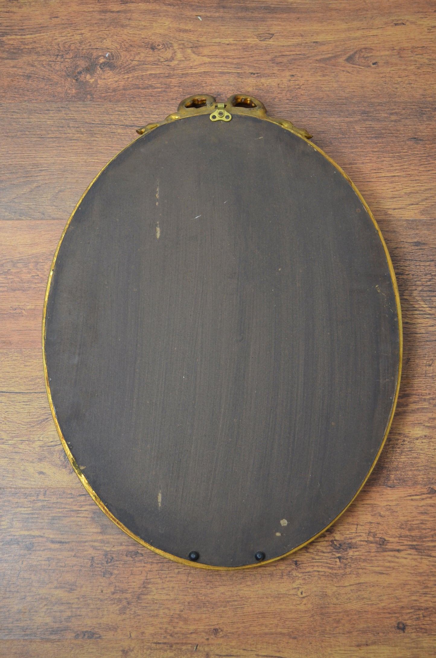Vintage Guilt Mirror With Bow
