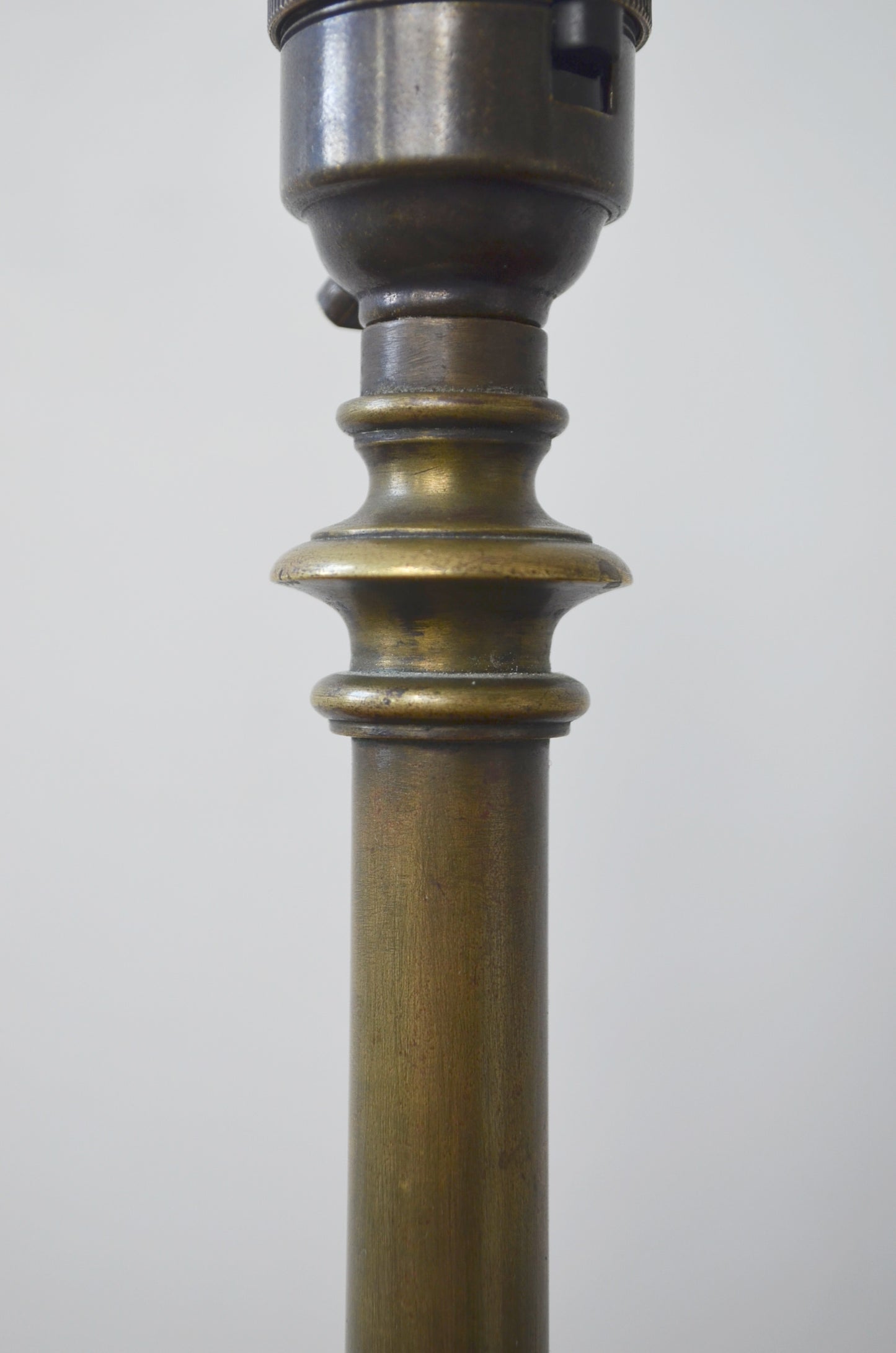 Early 20th Century Brass Lamp
