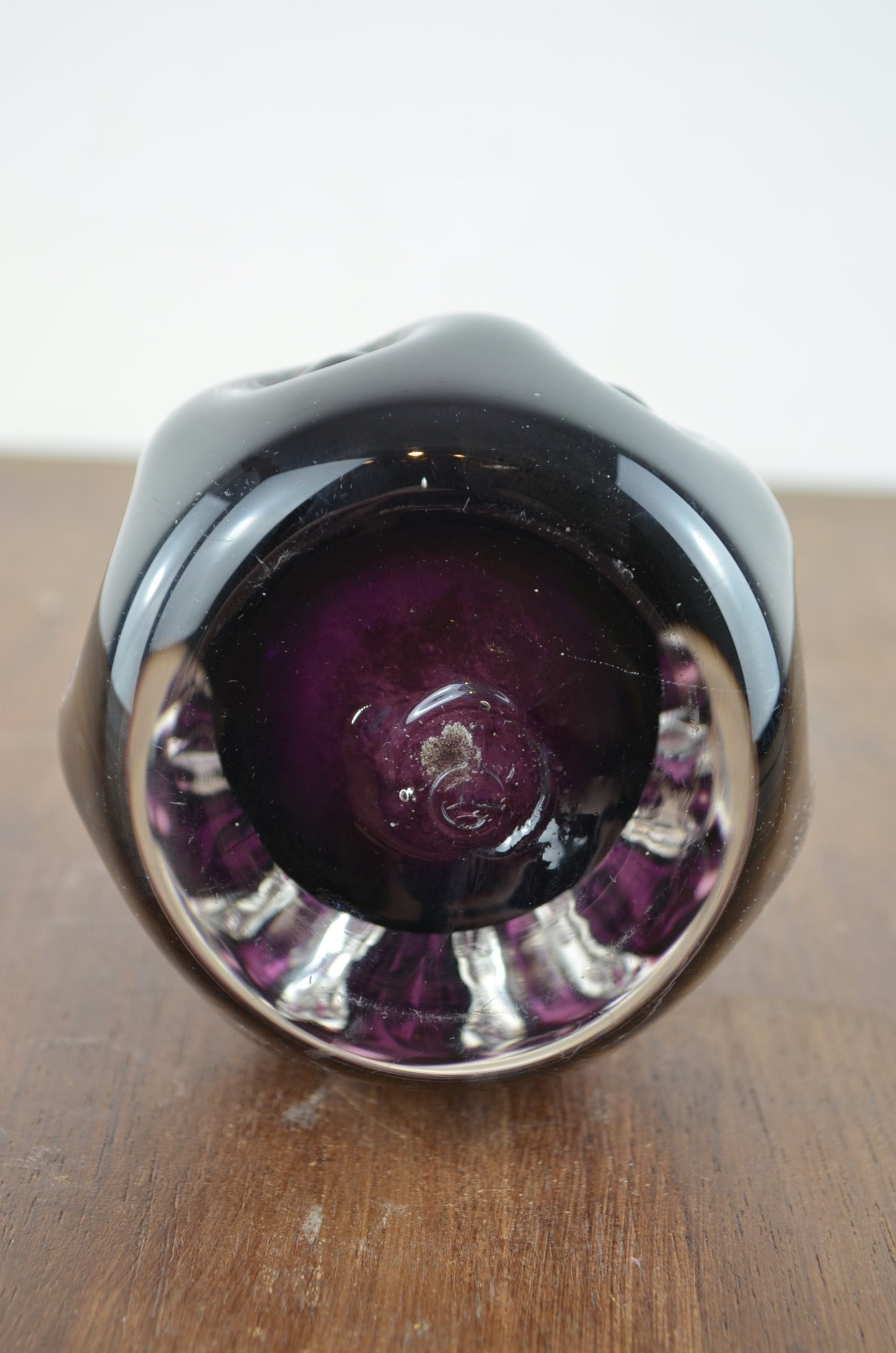 Vintage Liskeard Purple Vase