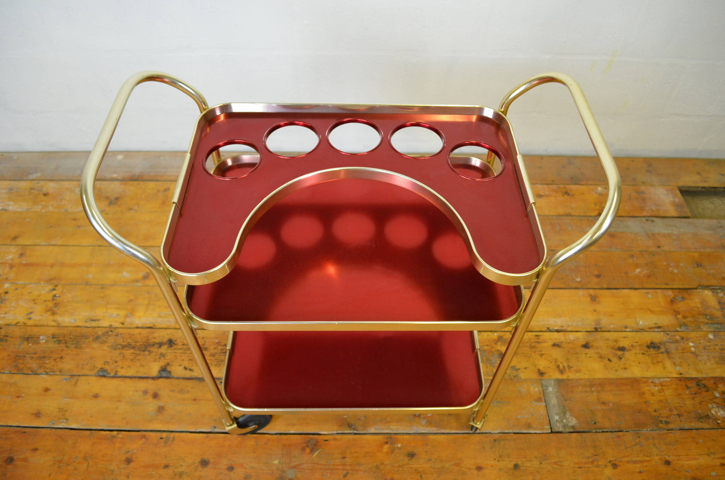 Mid Century Kaymet Drinks Trolley/ Bar Cart