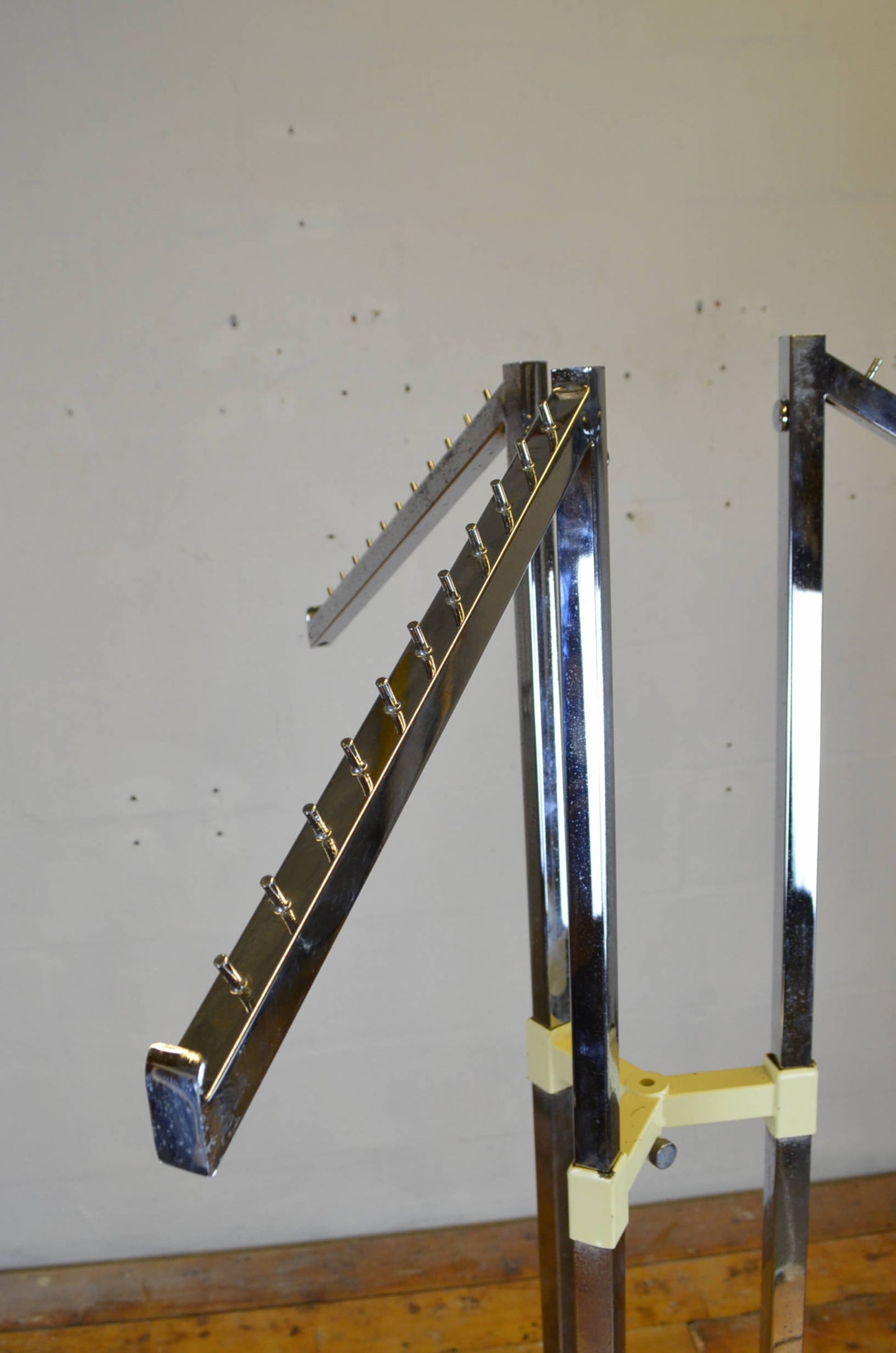 20th Century Salvaged Shop Clothes Rail