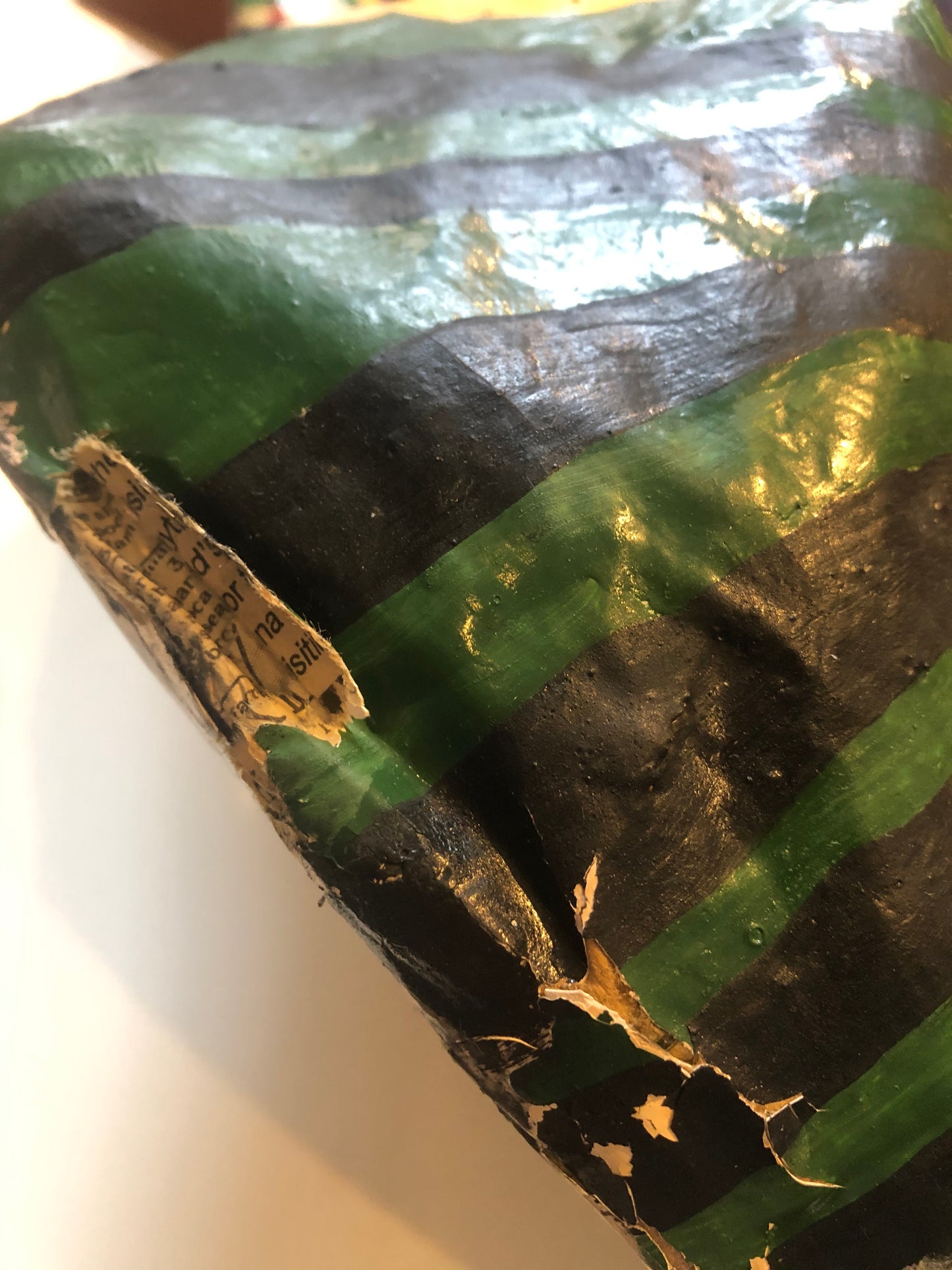 Retro Paper Mâché Dog