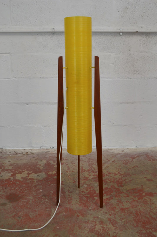 A Real Vintage Mid 20th Century 'Rocket' Tripod Floor Lamp