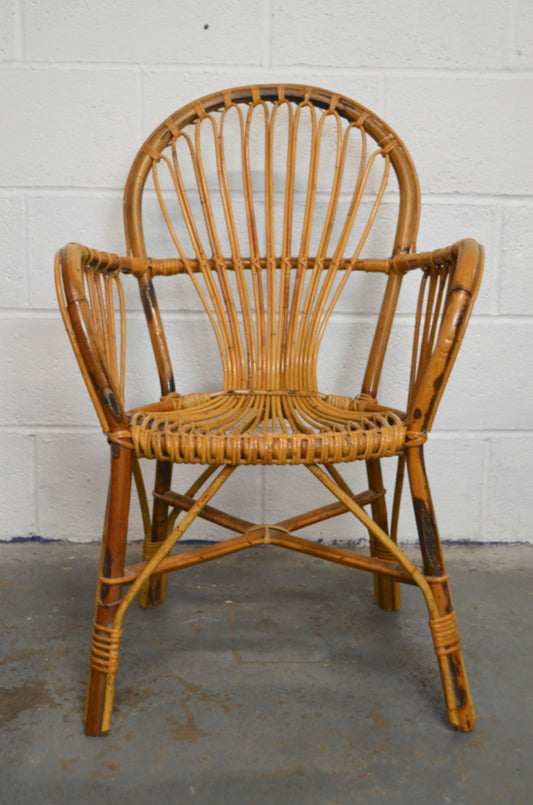 Vintage Bamboo Chair