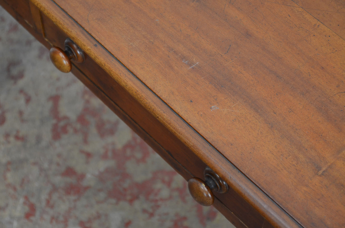A Victorian Mahogany Writing Table/Desk