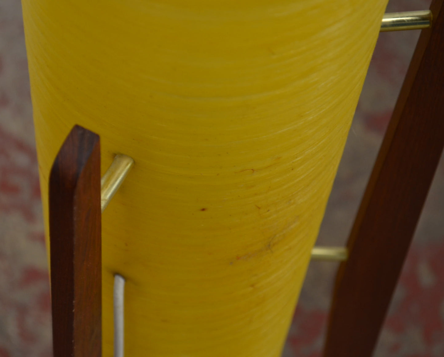 A Real Vintage Mid 20th Century 'Rocket' Tripod Floor Lamp