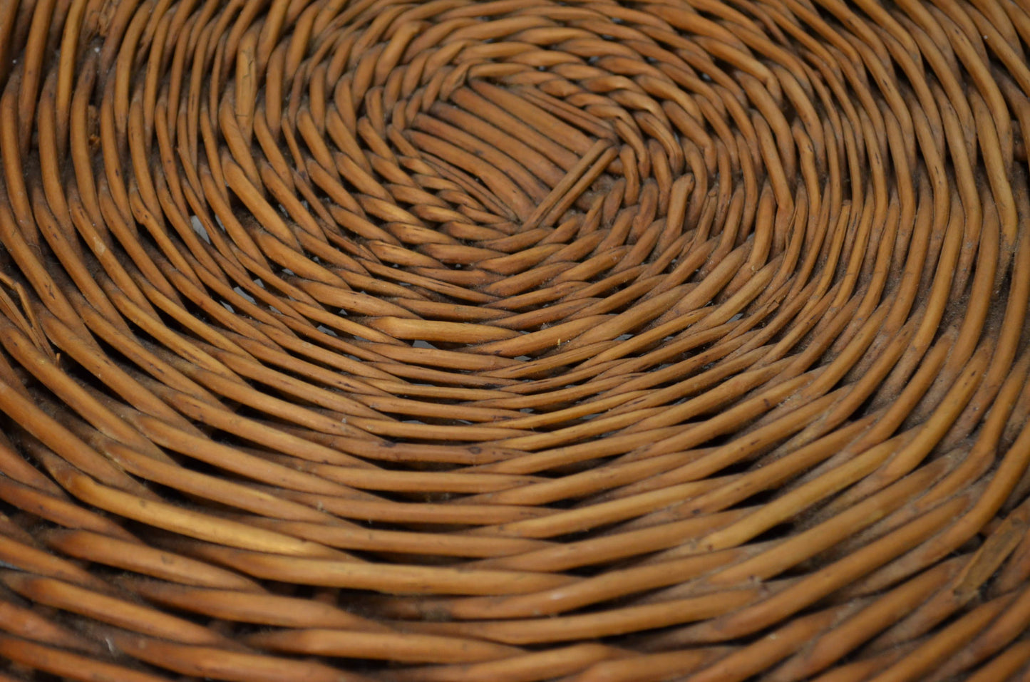 Vintage Wicker Footstool by Tony Paul