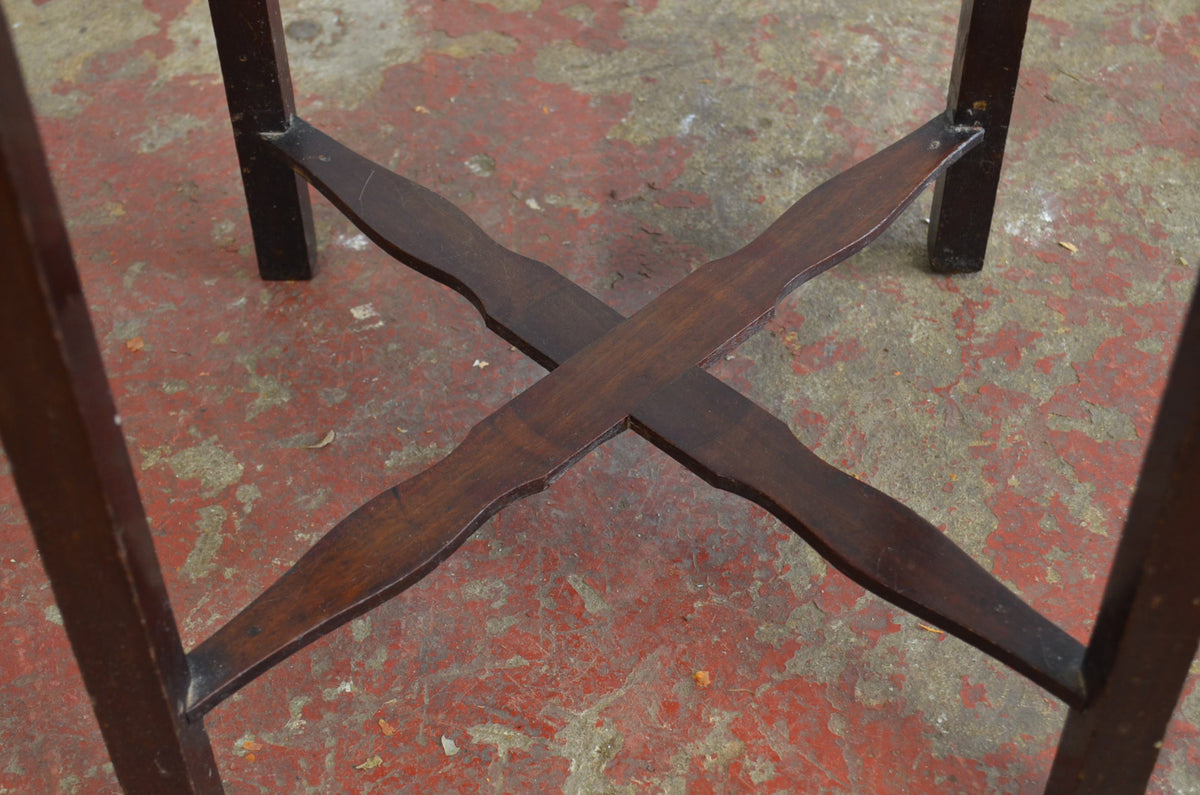 An Antique Mahogany Bedside Table