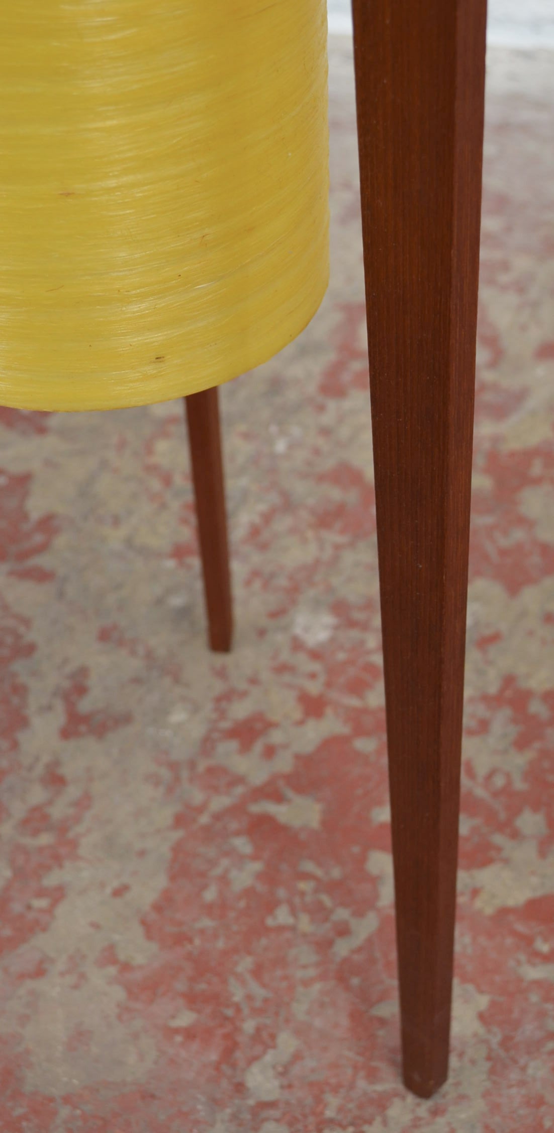 A Real Vintage Mid 20th Century 'Rocket' Tripod Floor Lamp