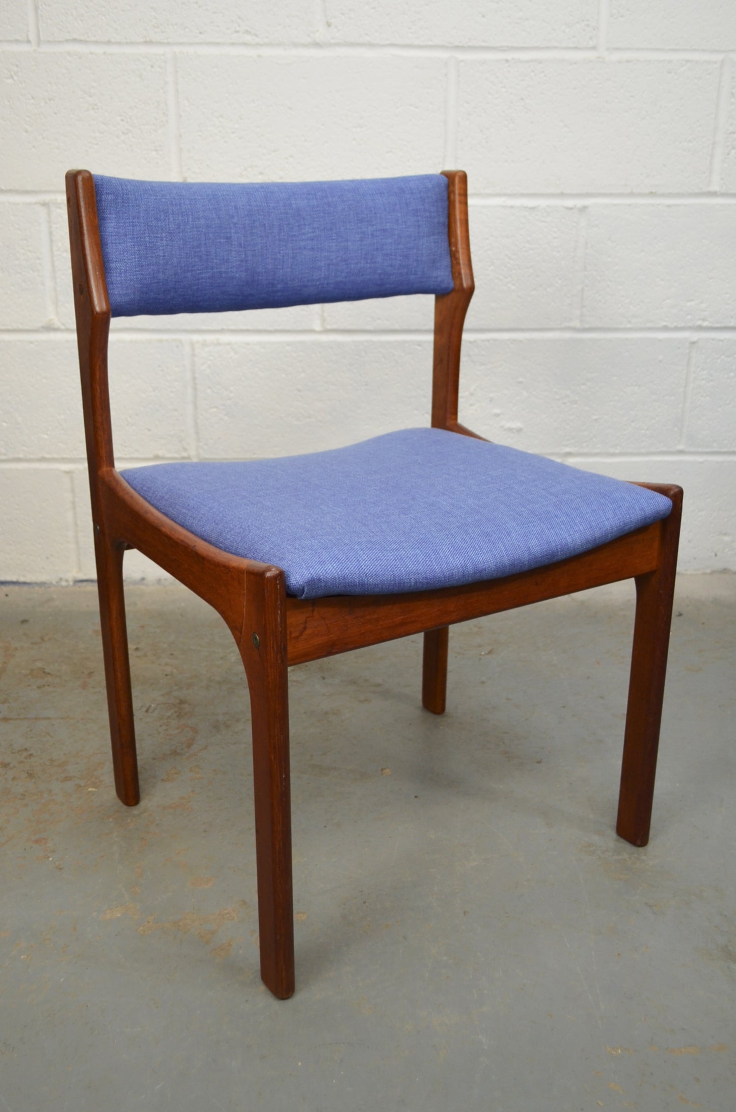 Set Of Five Vamdrup Stolefabrik Dining Chairs