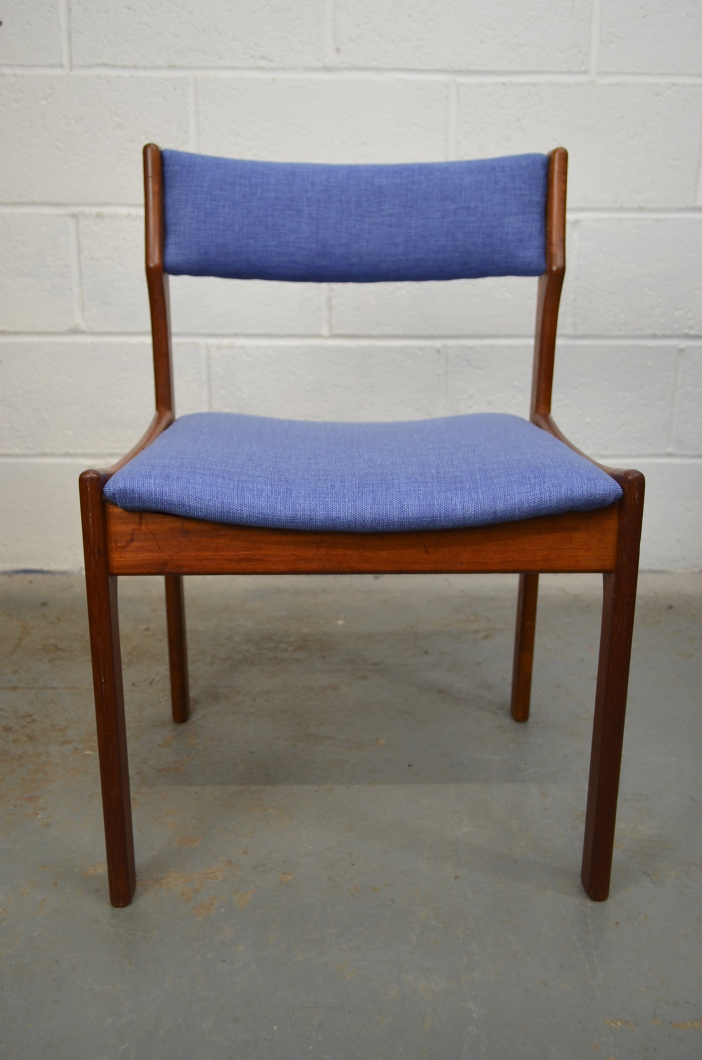 Set Of Five Vamdrup Stolefabrik Dining Chairs