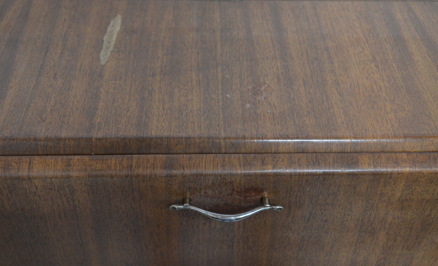 Vintage Walnut Drinks Cabinet