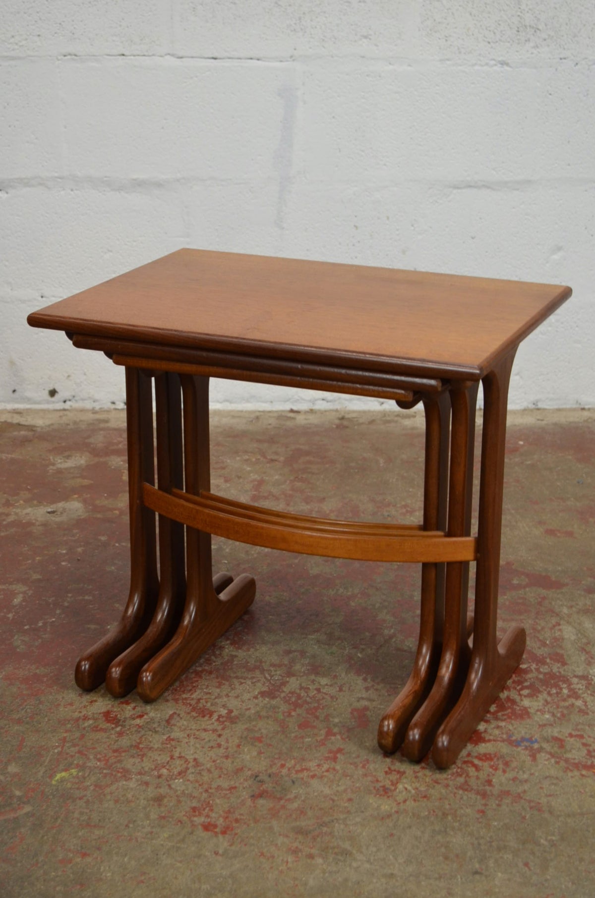 Vintage Mid Century G-Plan Fresco Nest of Tables