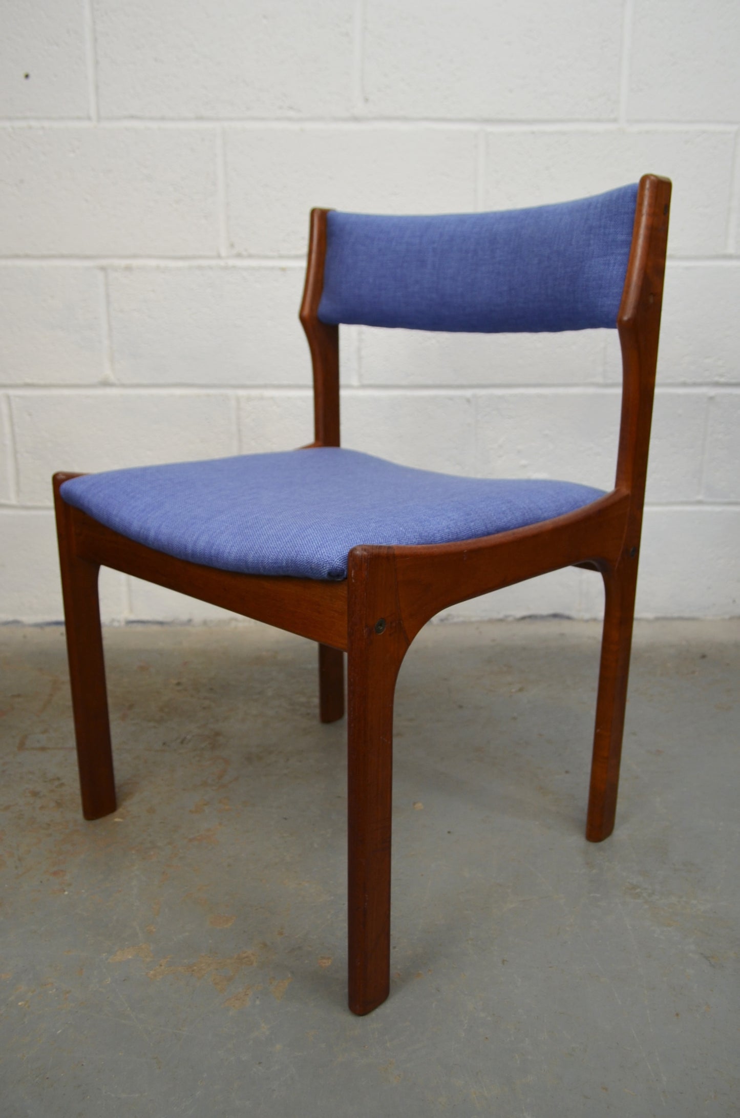 Set Of Five Vamdrup Stolefabrik Dining Chairs