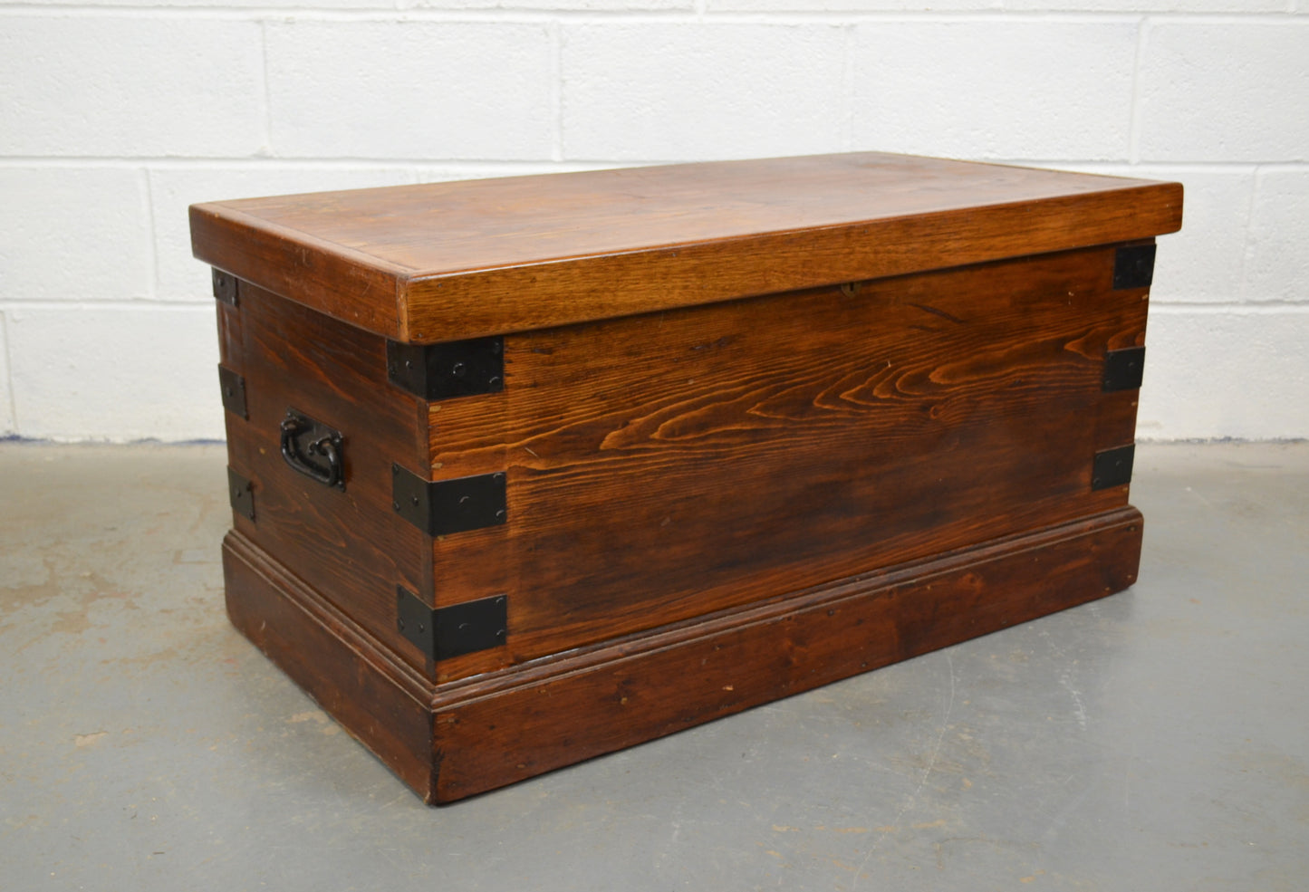 Victorian Pine Blanket Box