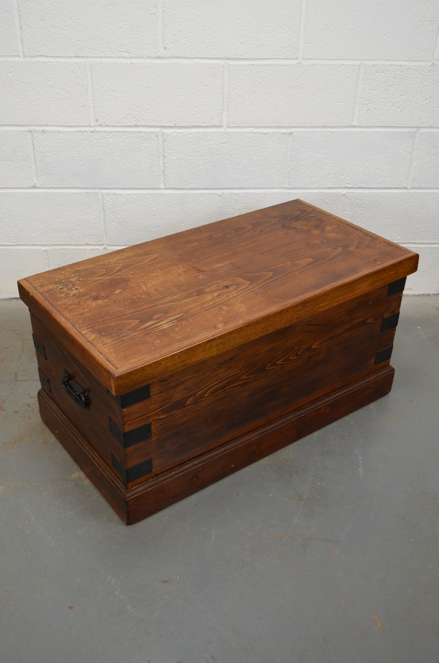 Victorian Pine Blanket Box