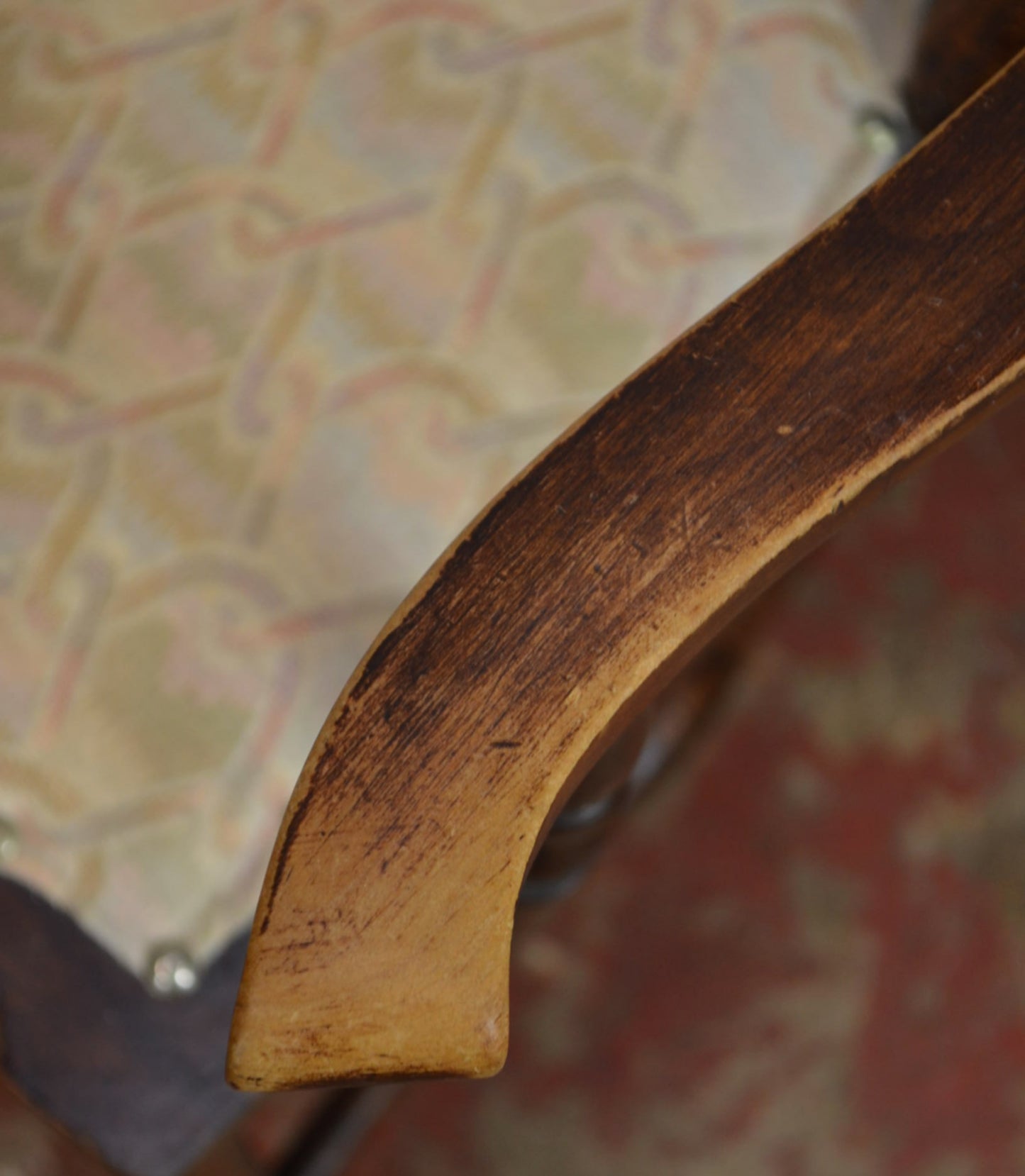 A Mahogany Arts & Crafts Elbow Chair