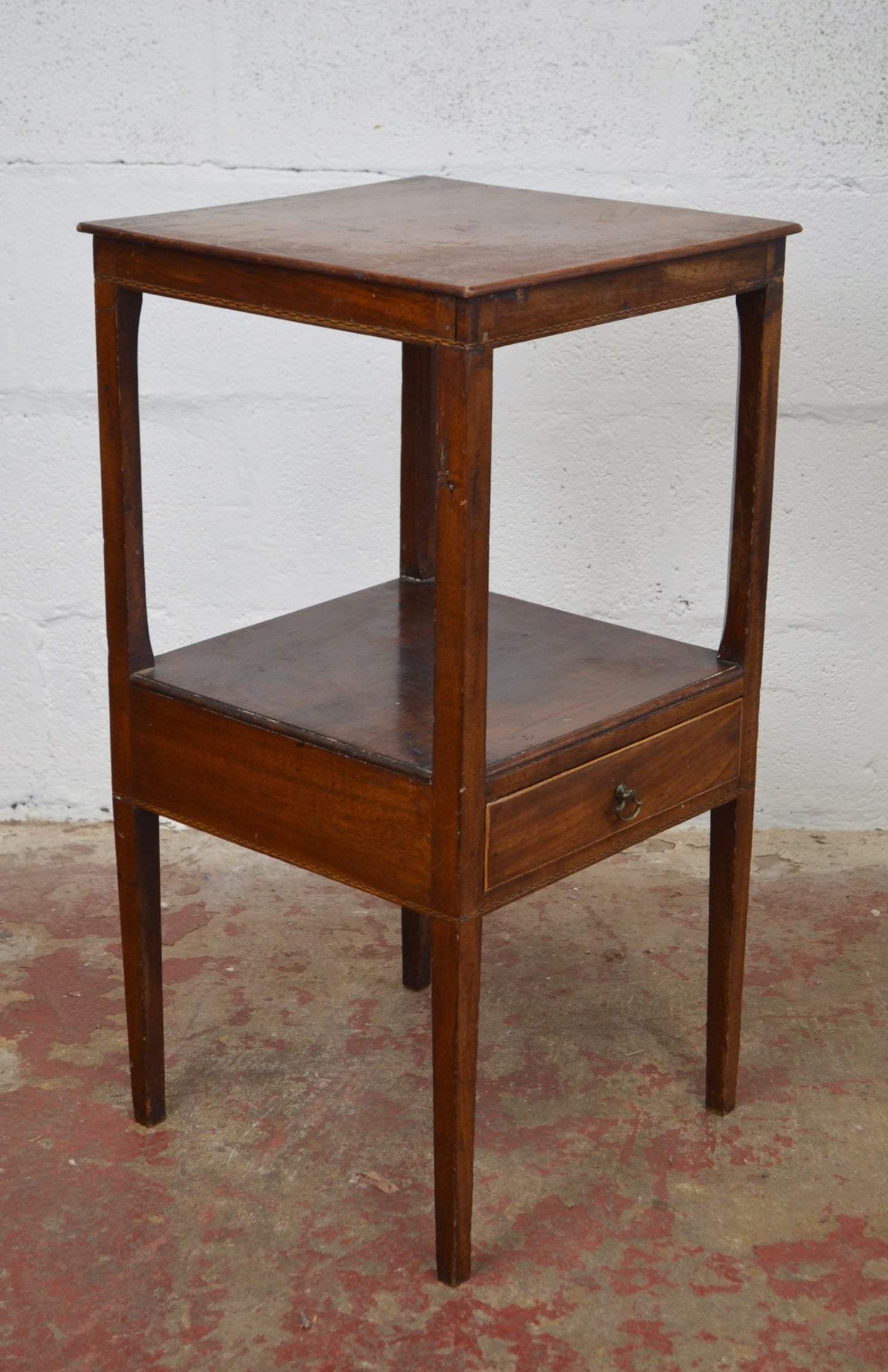 A Georgian Bedside Cabinet/Table