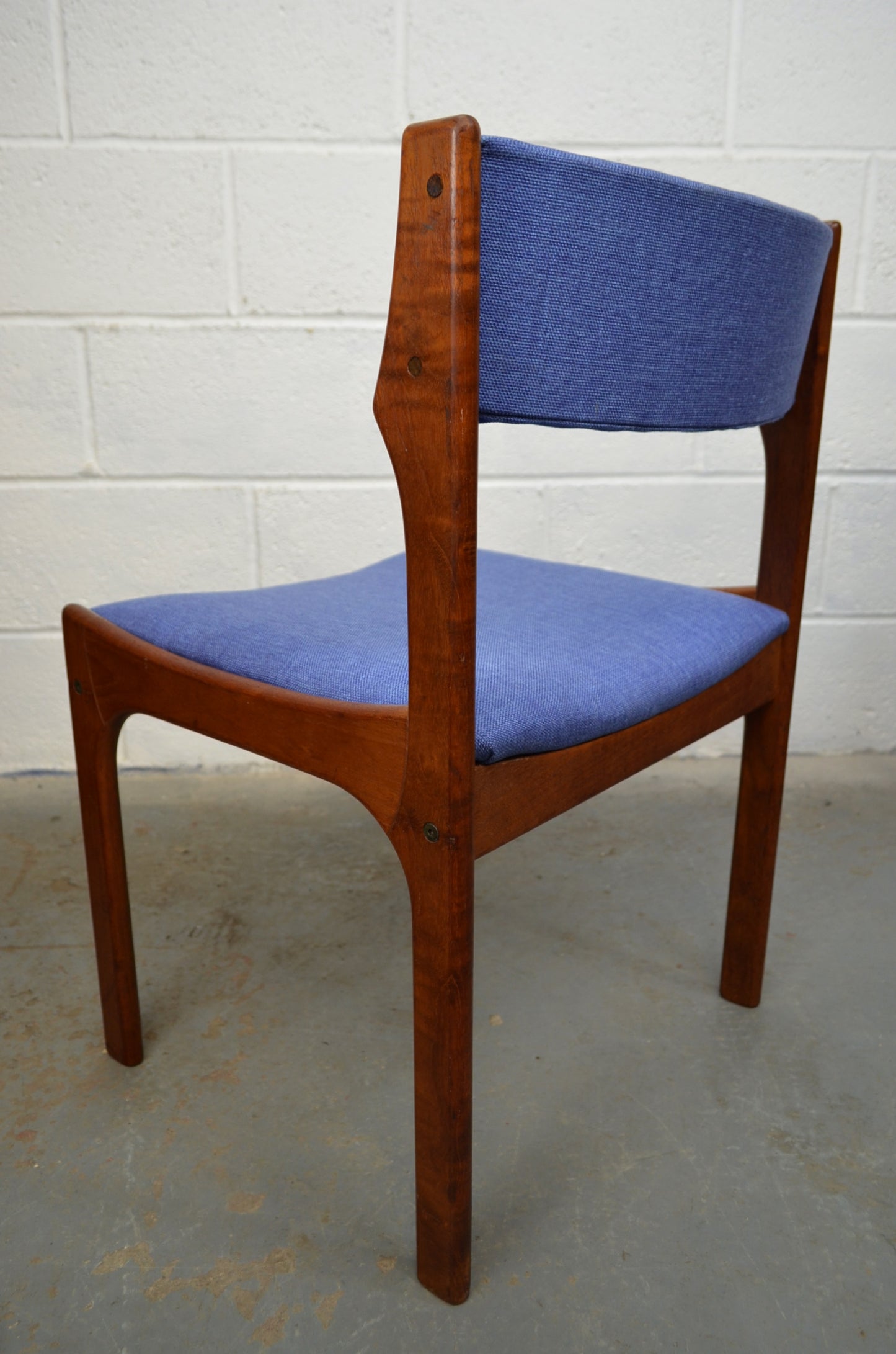 Set Of Five Vamdrup Stolefabrik Dining Chairs