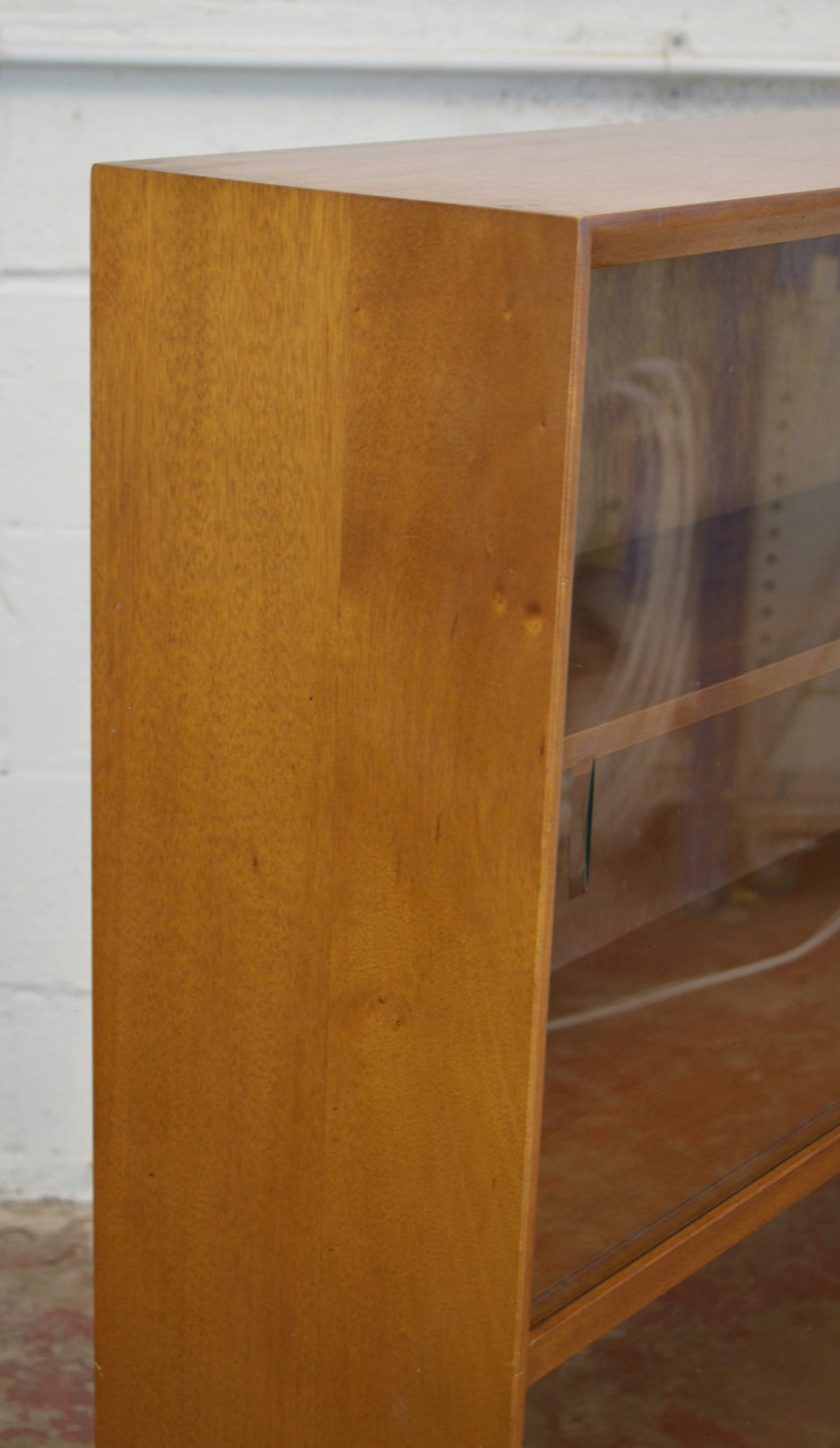Vintage Mid Century Teak Bookcase by Herbert E Gibbs