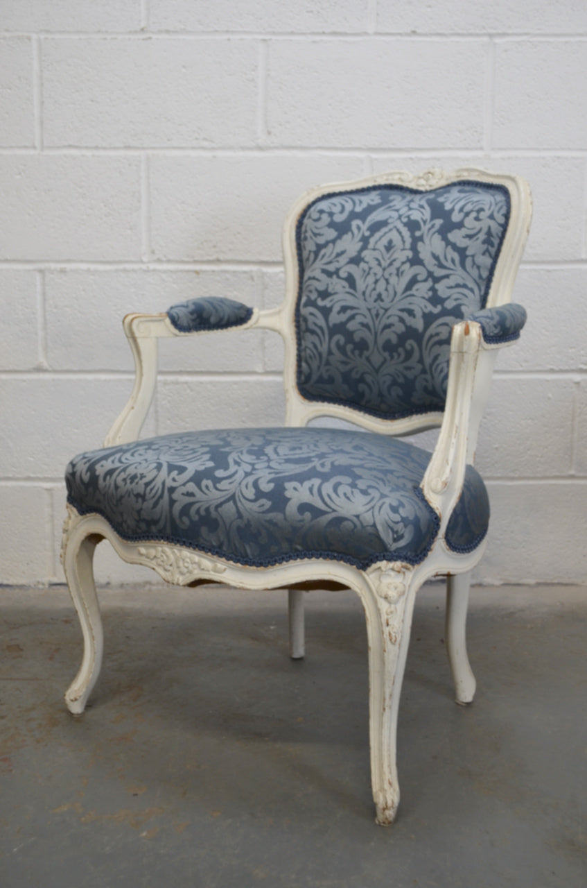 French Louis XV Style Armchair