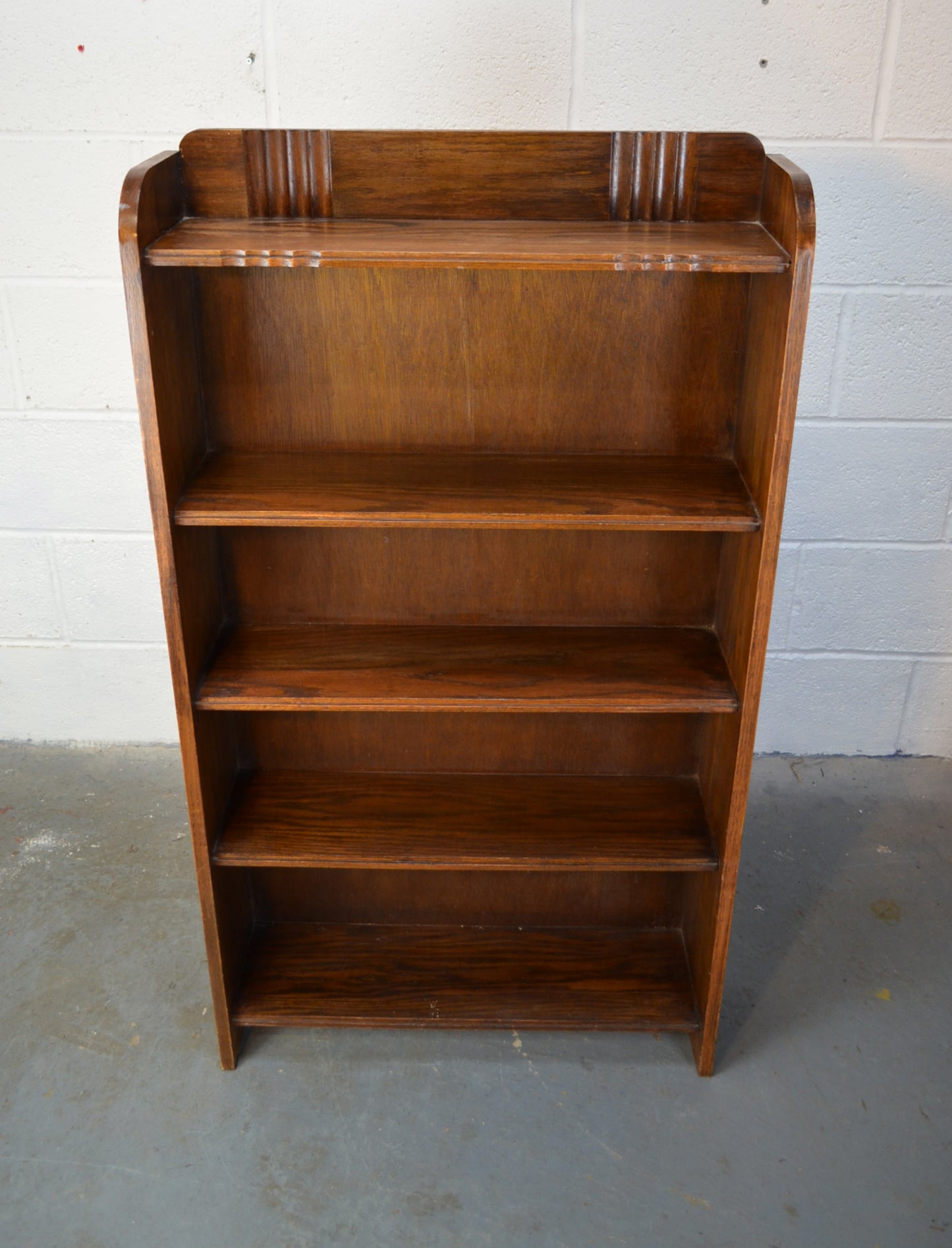 Vintage Oak Bookcase (Binns)