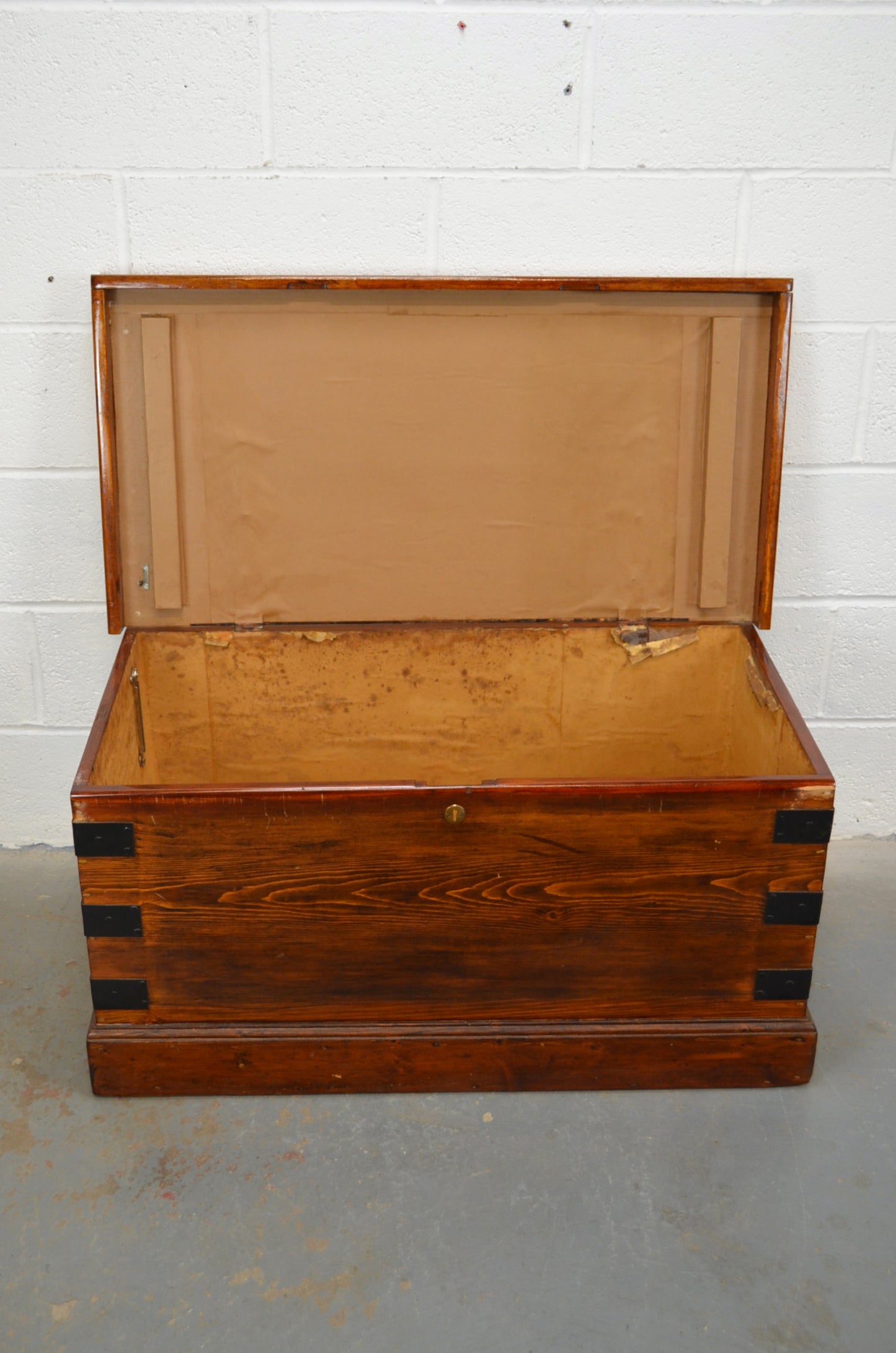 Victorian Pine Blanket Box
