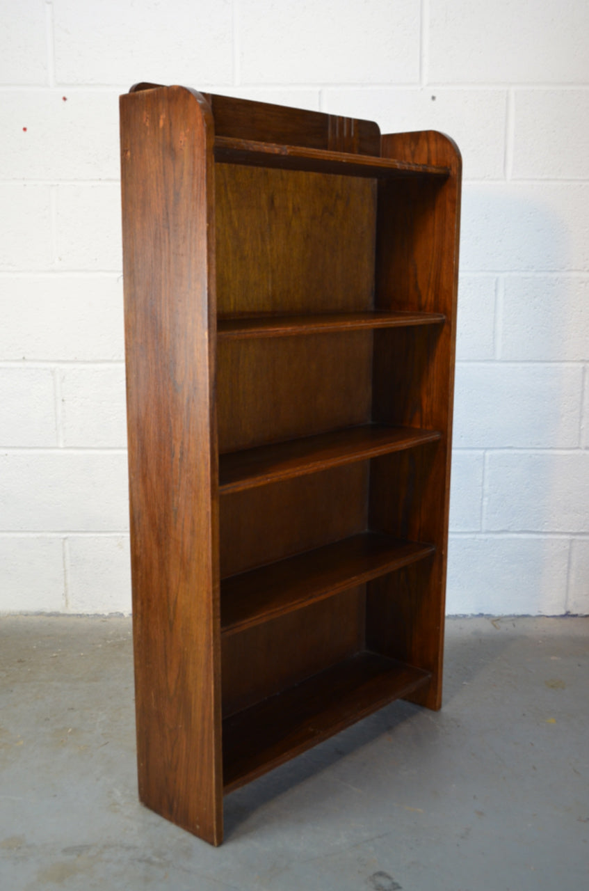 Vintage Oak Bookcase (Binns)