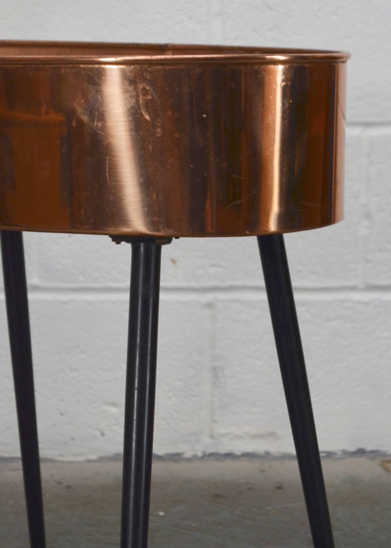Vintage Copper Plant Stand
