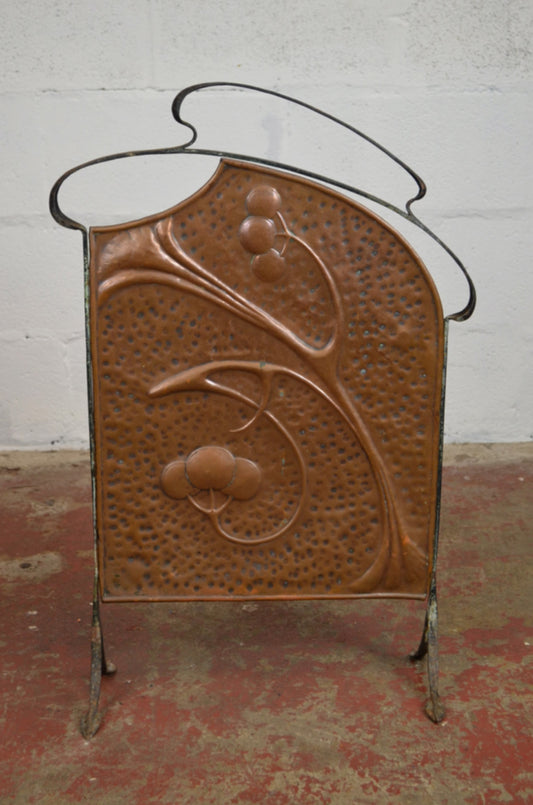 Art Nouveau Fire Screen Guard