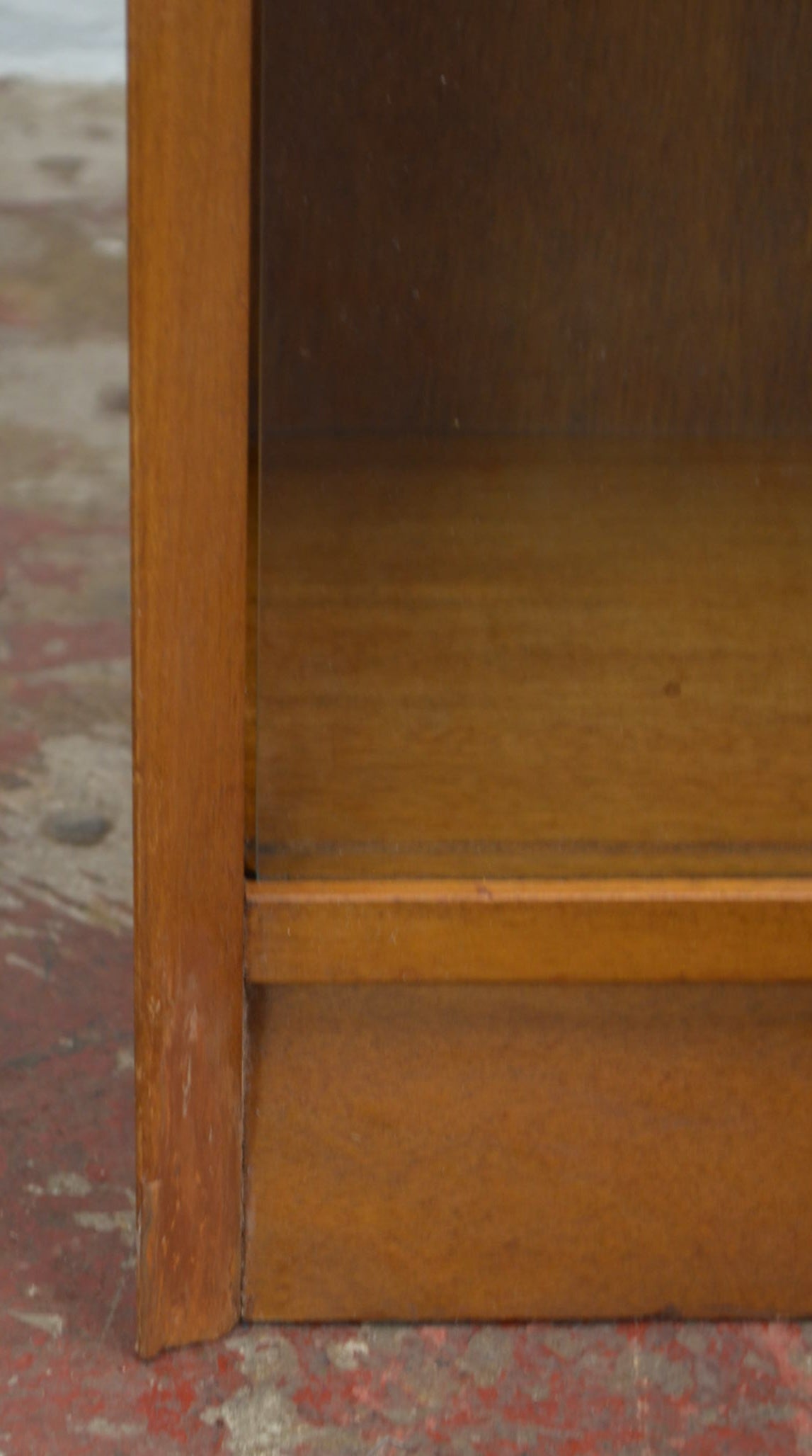 Vintage Mid Century Teak Bookcase by Herbert E Gibbs