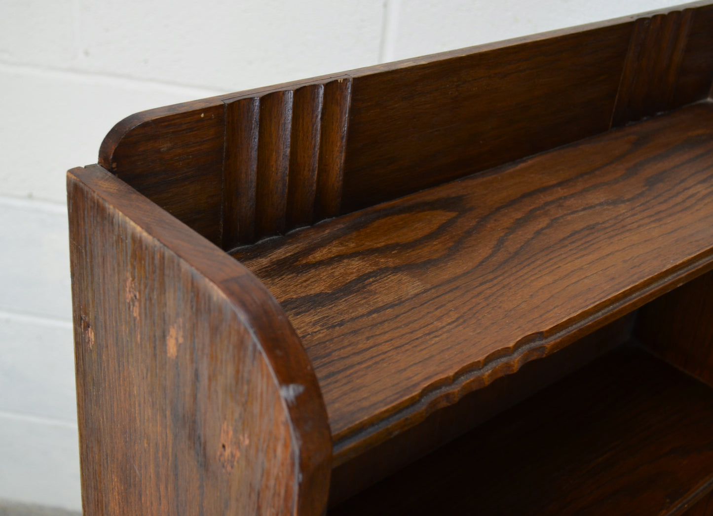 Vintage Oak Bookcase (Binns)