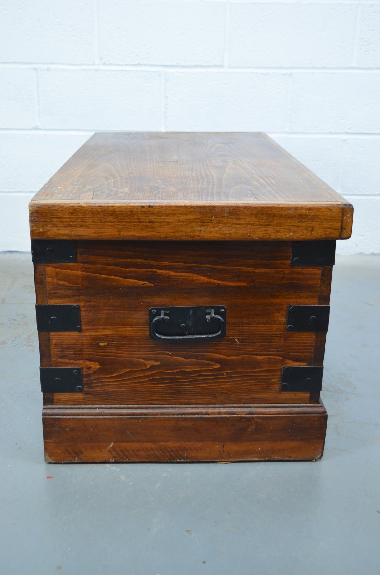 Victorian Pine Blanket Box