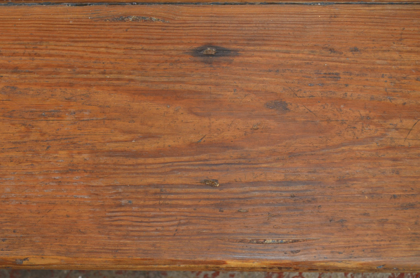 An Antique Victorian Pitch Pine Pew