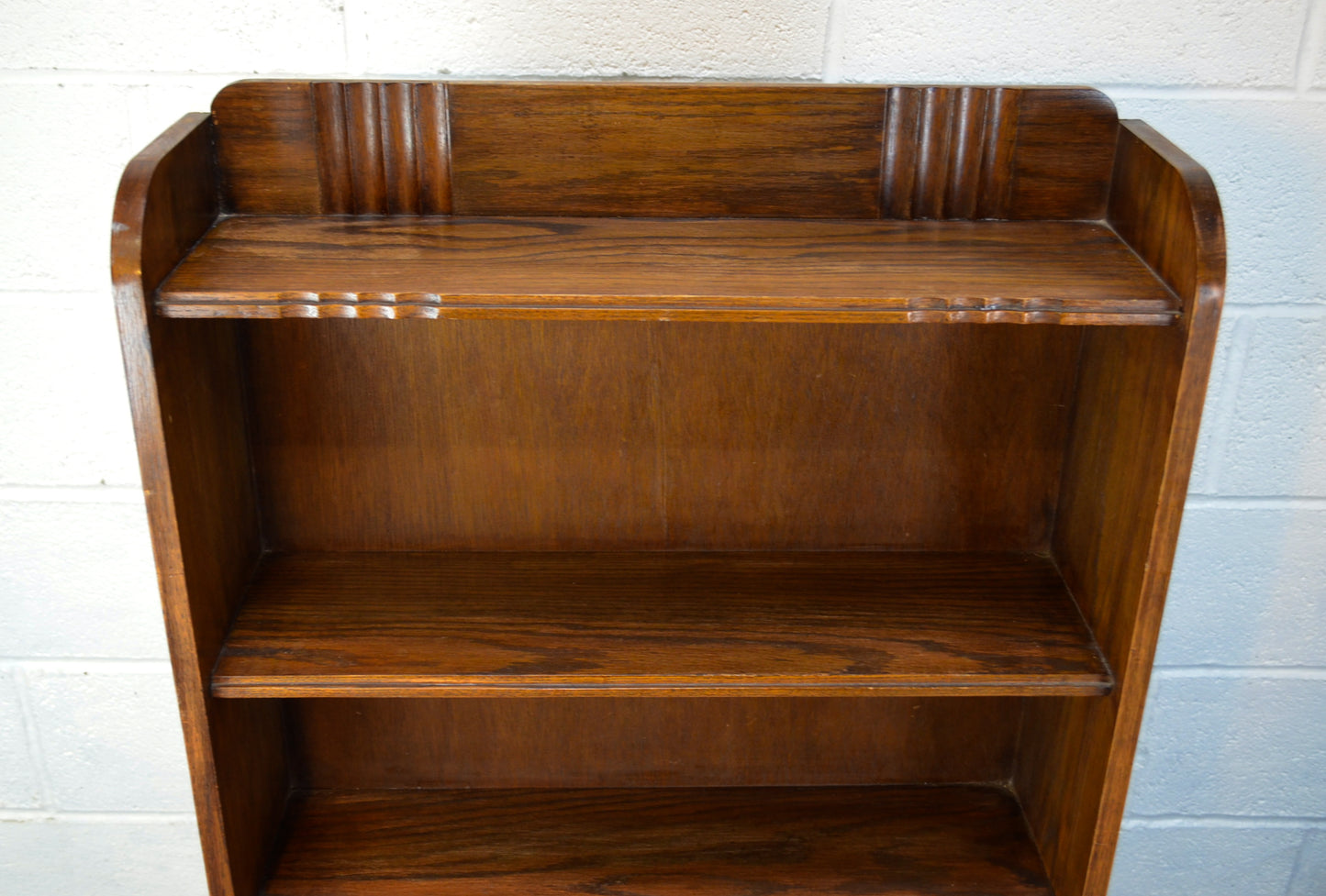 Vintage Oak Bookcase (Binns)