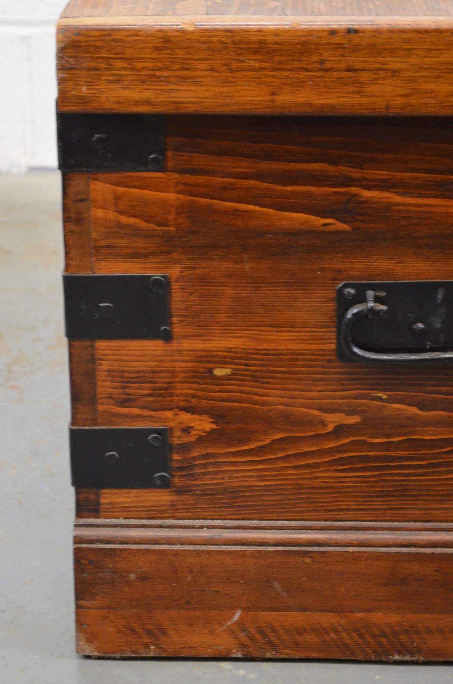Victorian Pine Blanket Box