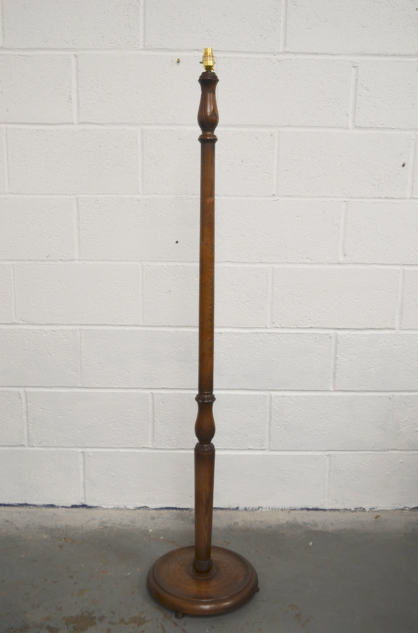 Vintage Carved Floor Lamp