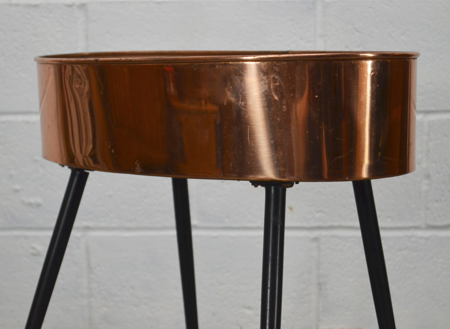 Vintage Copper Plant Stand