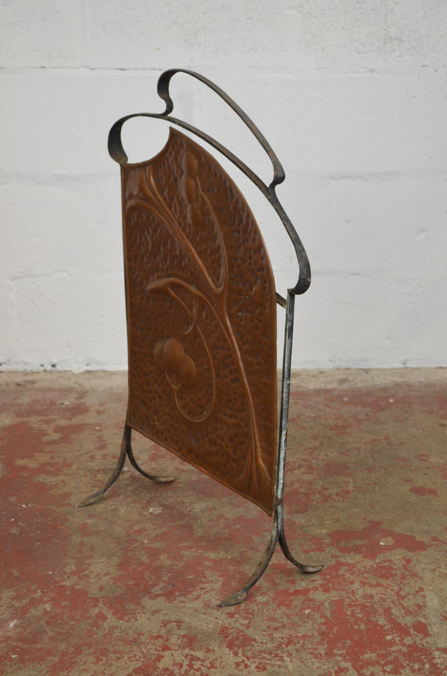 Art Nouveau Fire Screen Guard
