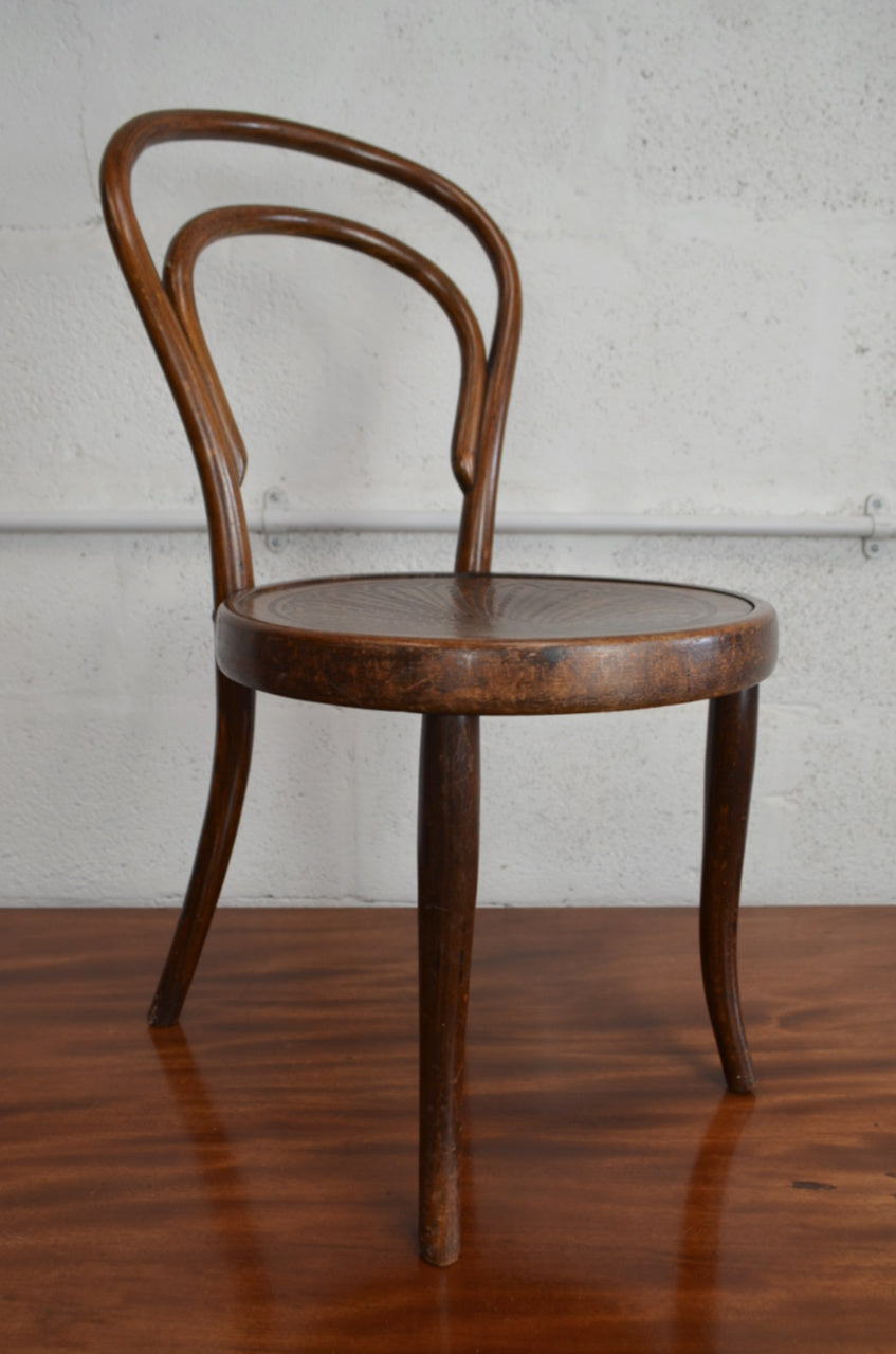 Antique Children's Bentwood Chair