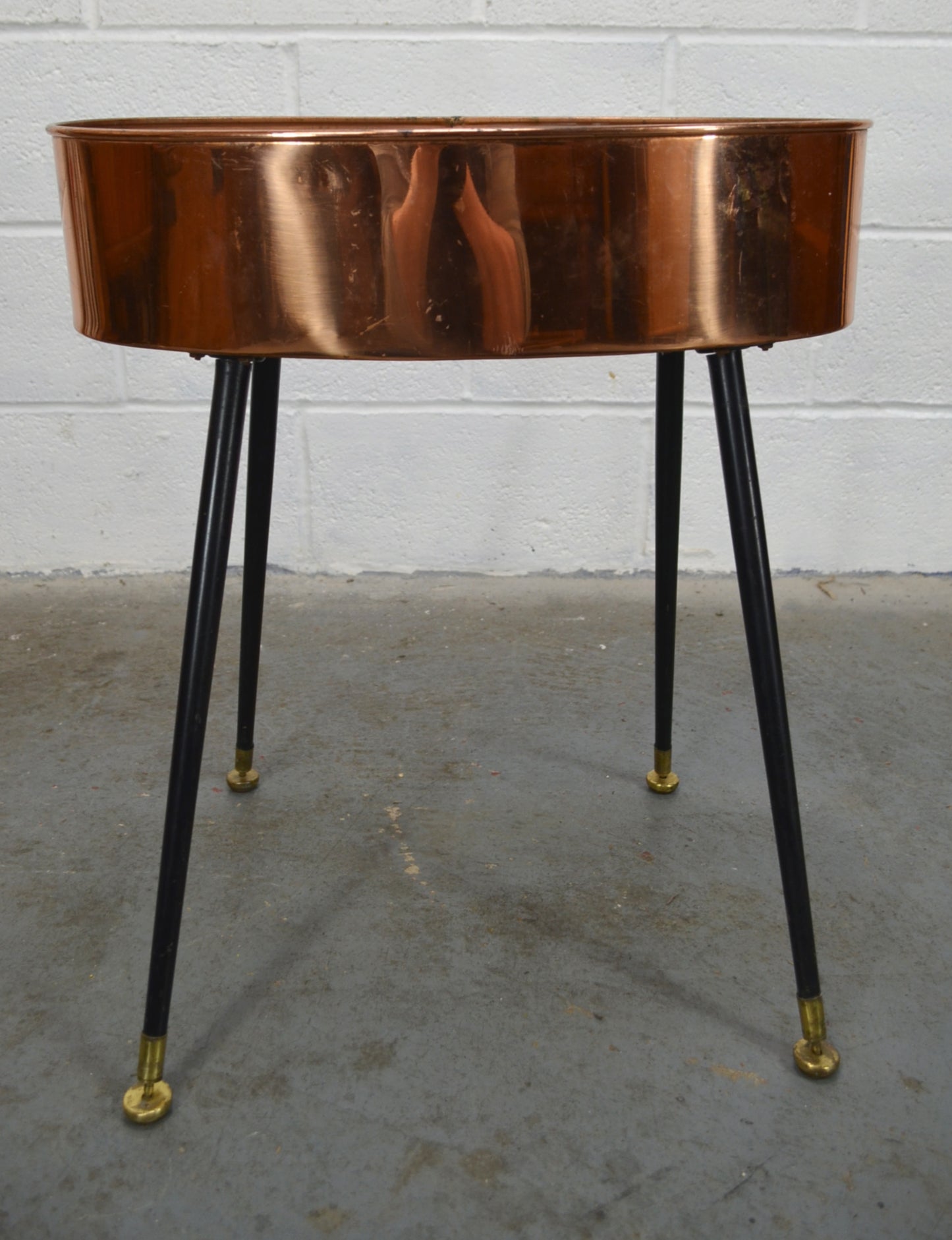 Vintage Copper Plant Stand