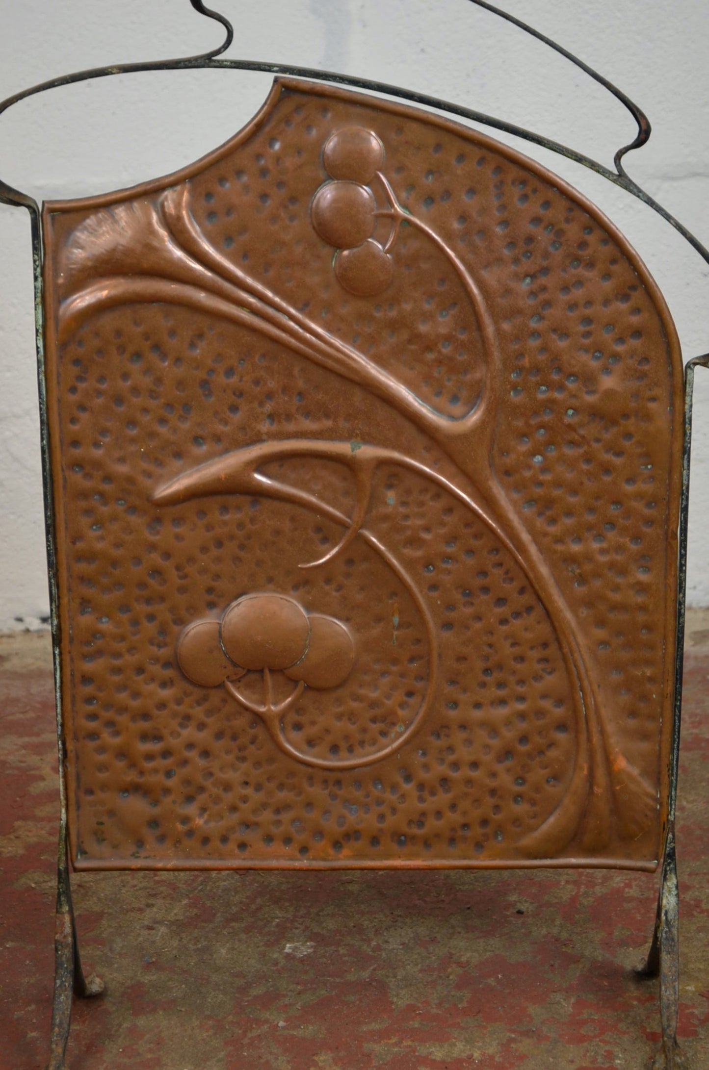 Art Nouveau Fire Screen Guard