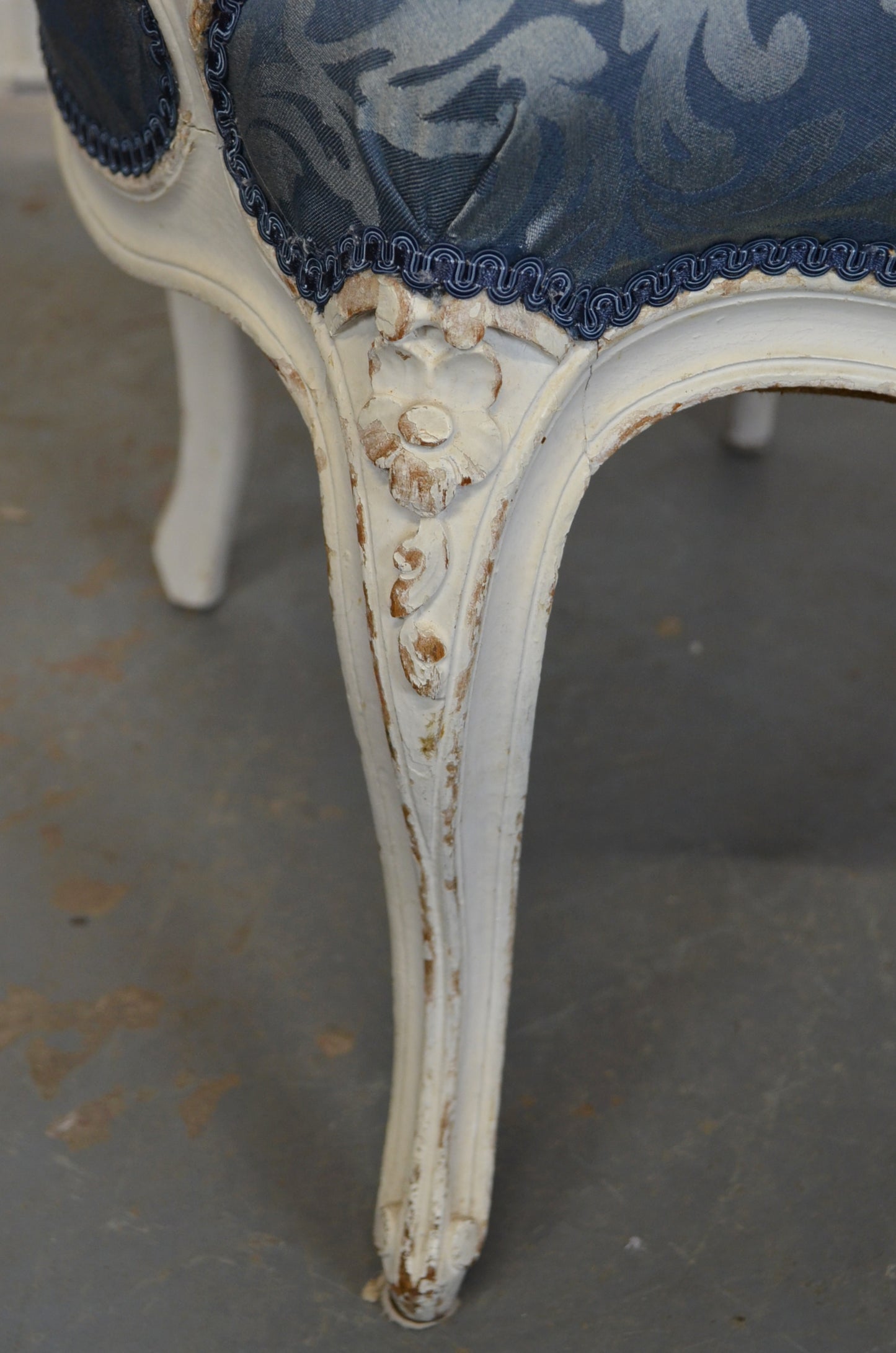 French Louis XV Style Armchair