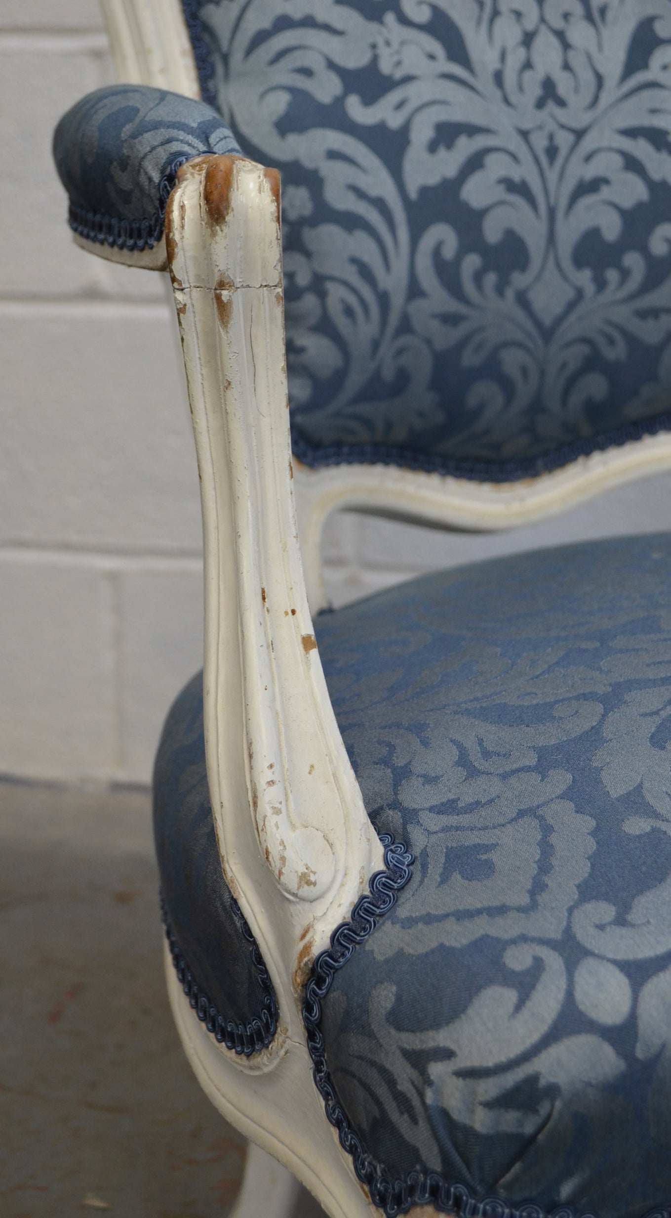 French Louis XV Style Armchair