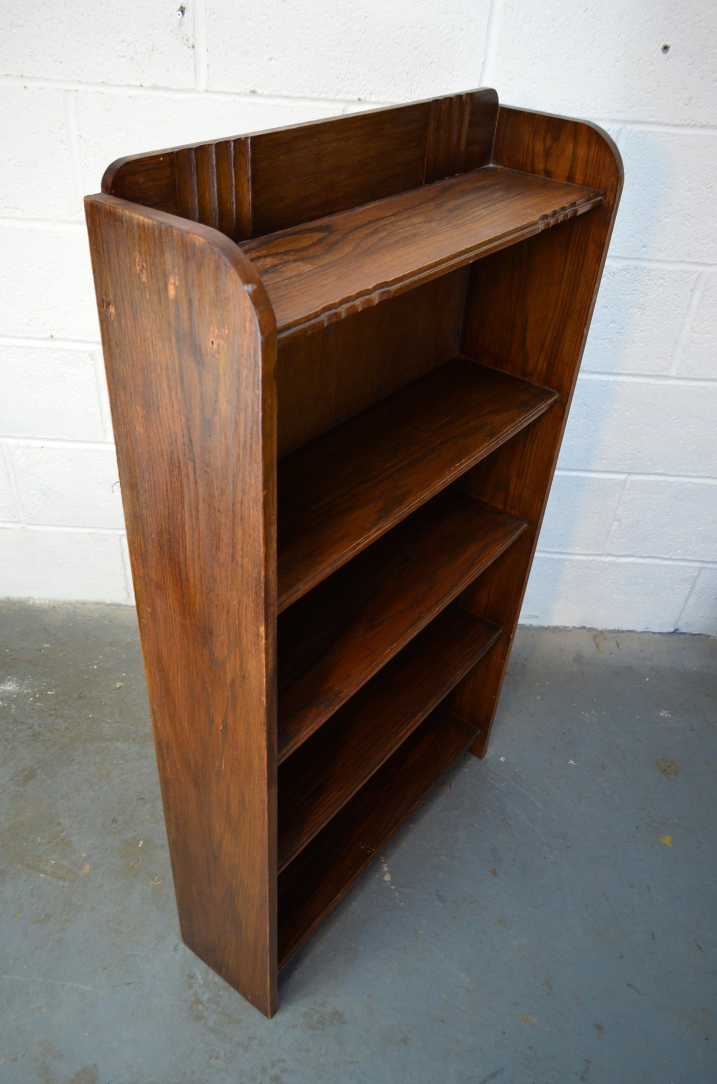 Vintage Oak Bookcase (Binns)